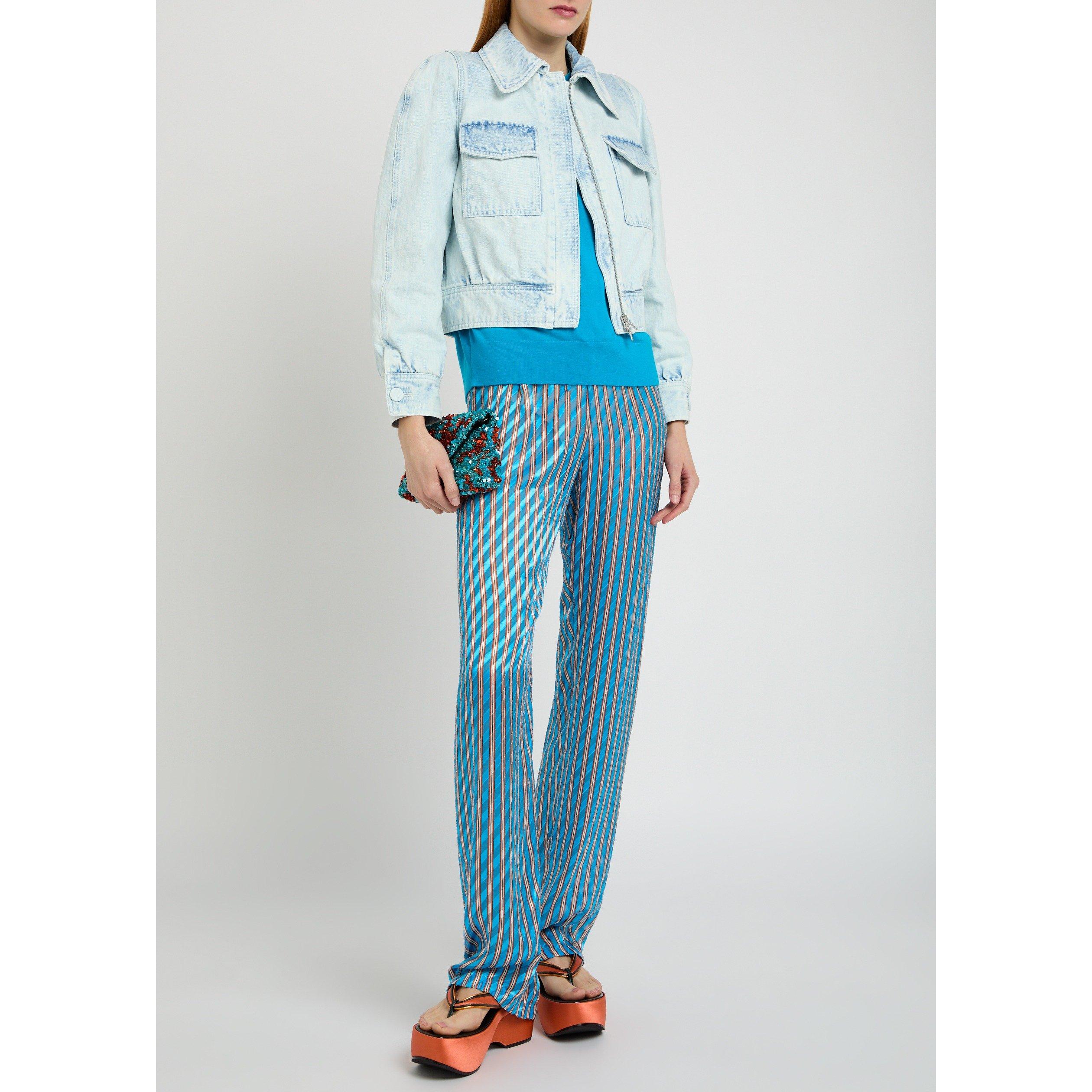 LIGHT BLUE 2 - Dries Van Noten - VISTAM DEN 3393 W.W.JACKET - 5