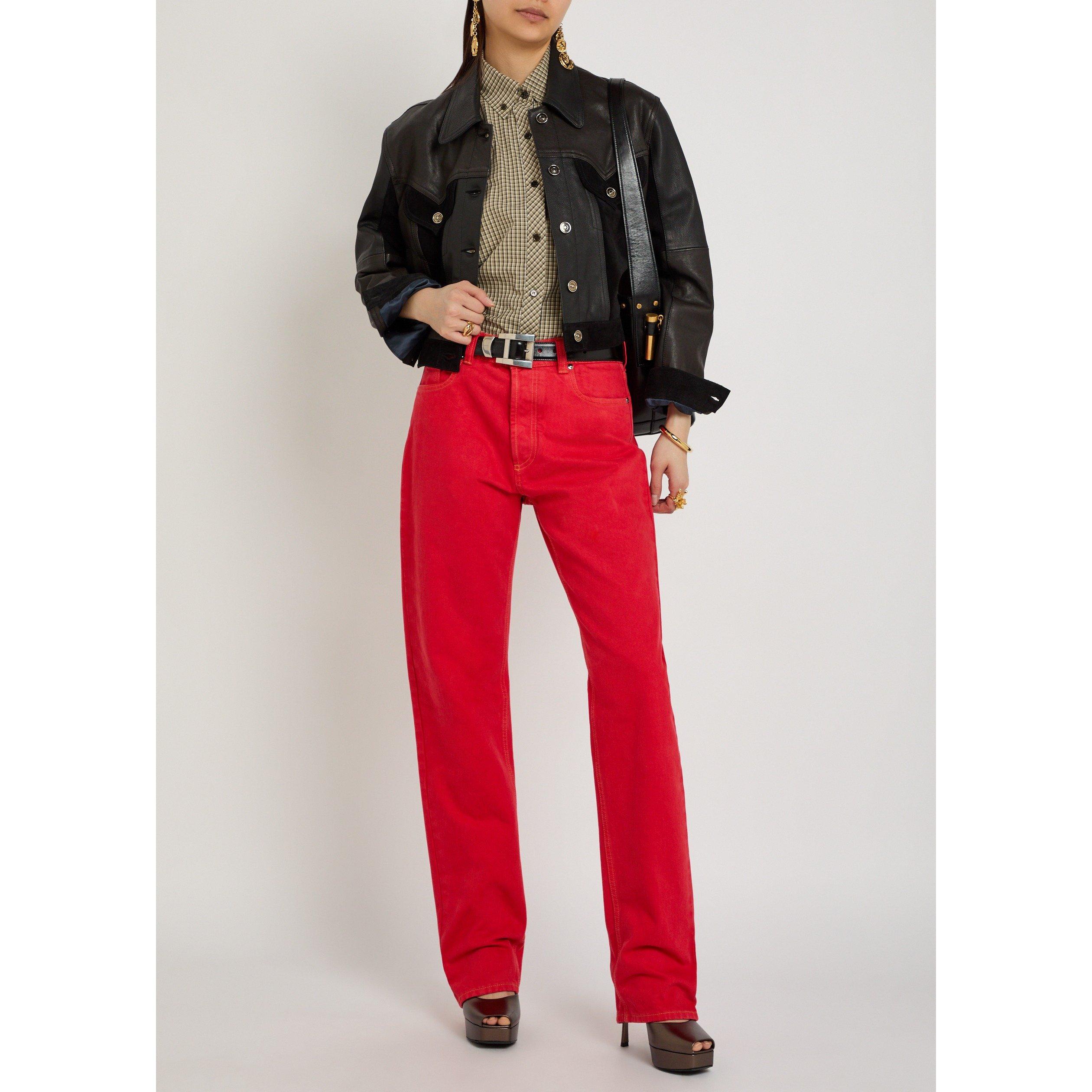 BLACK - Versace - JACKET LEATHER UNIT MIX - 5