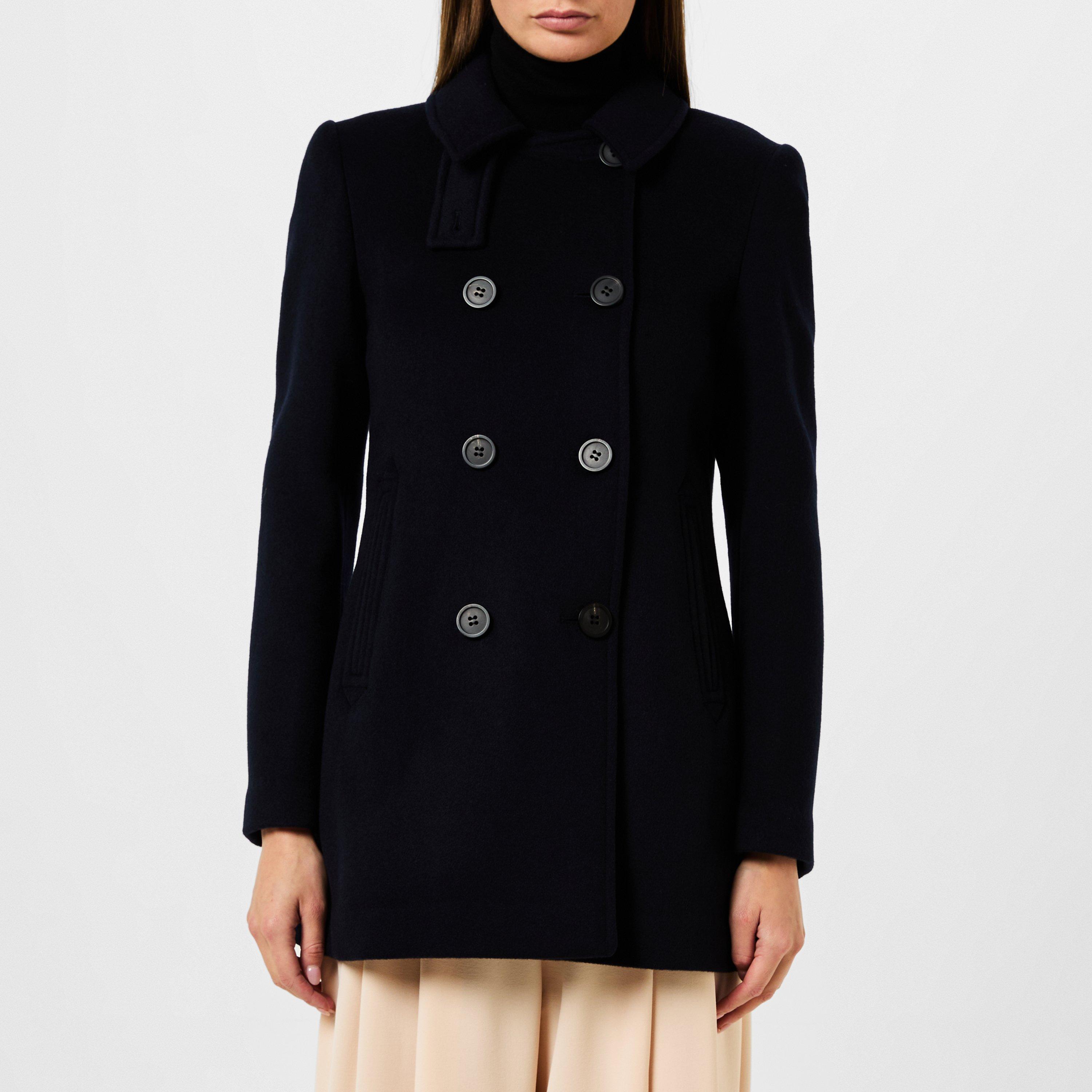 Emporio Armani Double Breasted Peacoat Peacoats Cruise Fashion