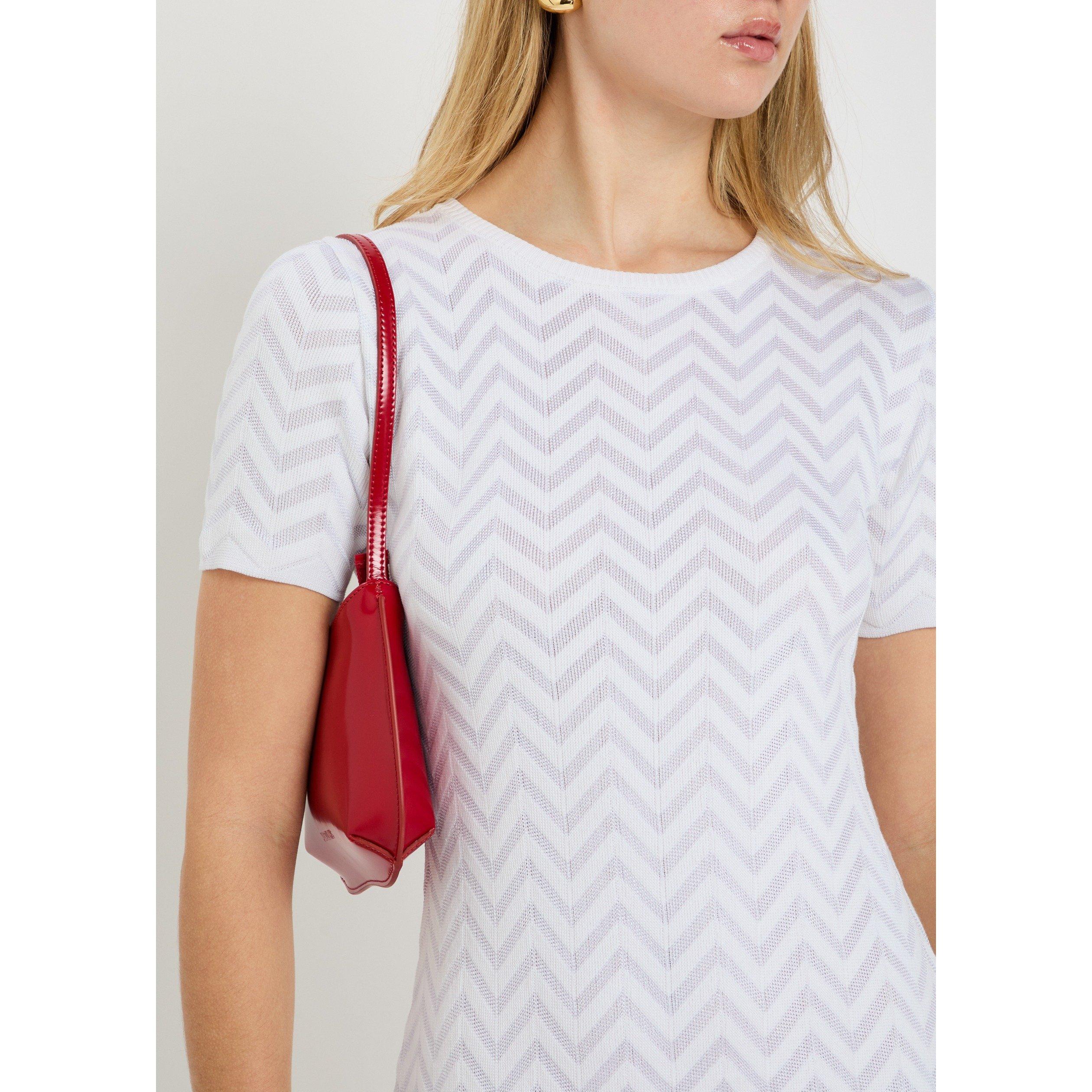 WHITE - Missoni - Women's Cotton Midi Knitted Dress - 4
