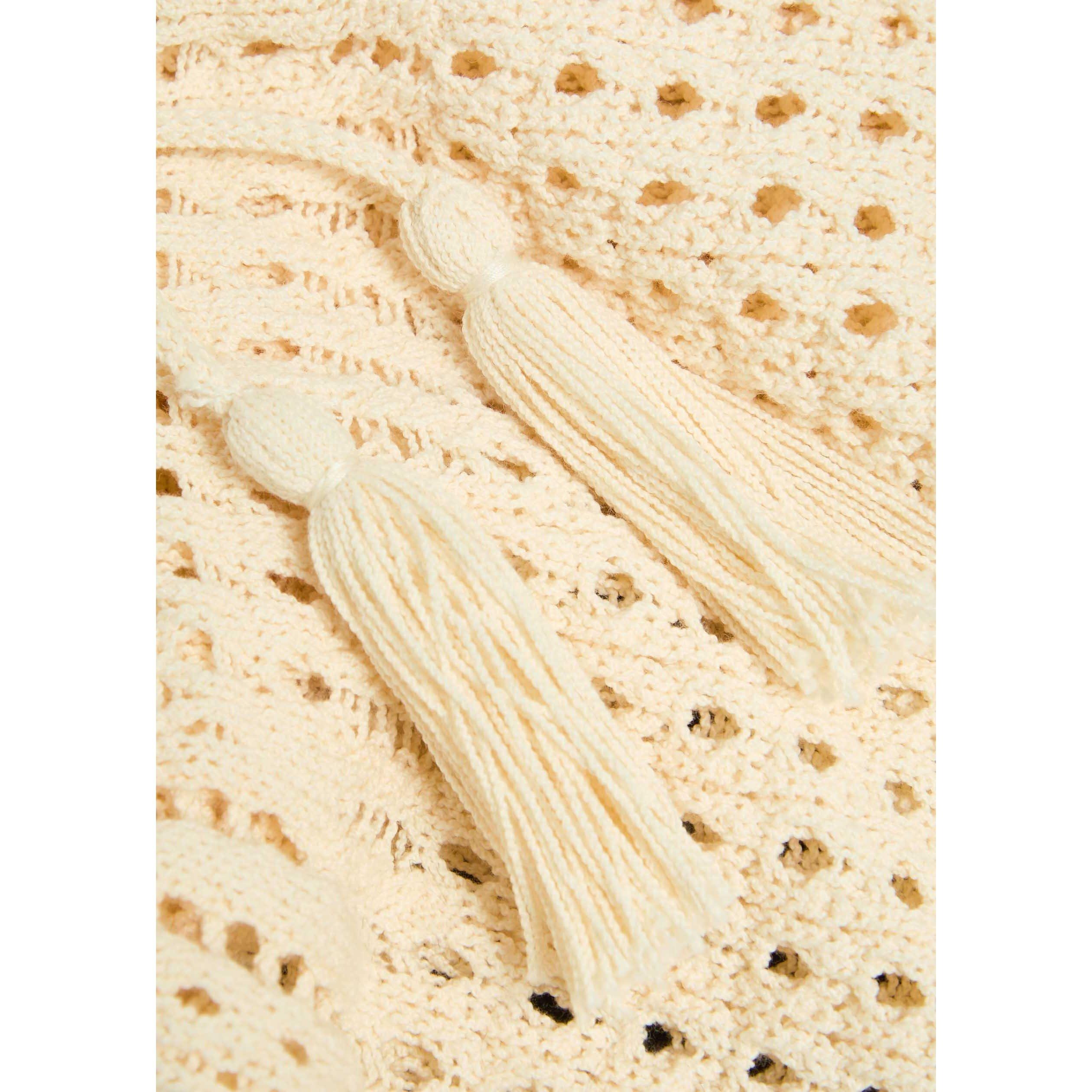 ECRU - Marant Etoile - Women's Zelnie Cotton V-Neck Knitted Dress - 4