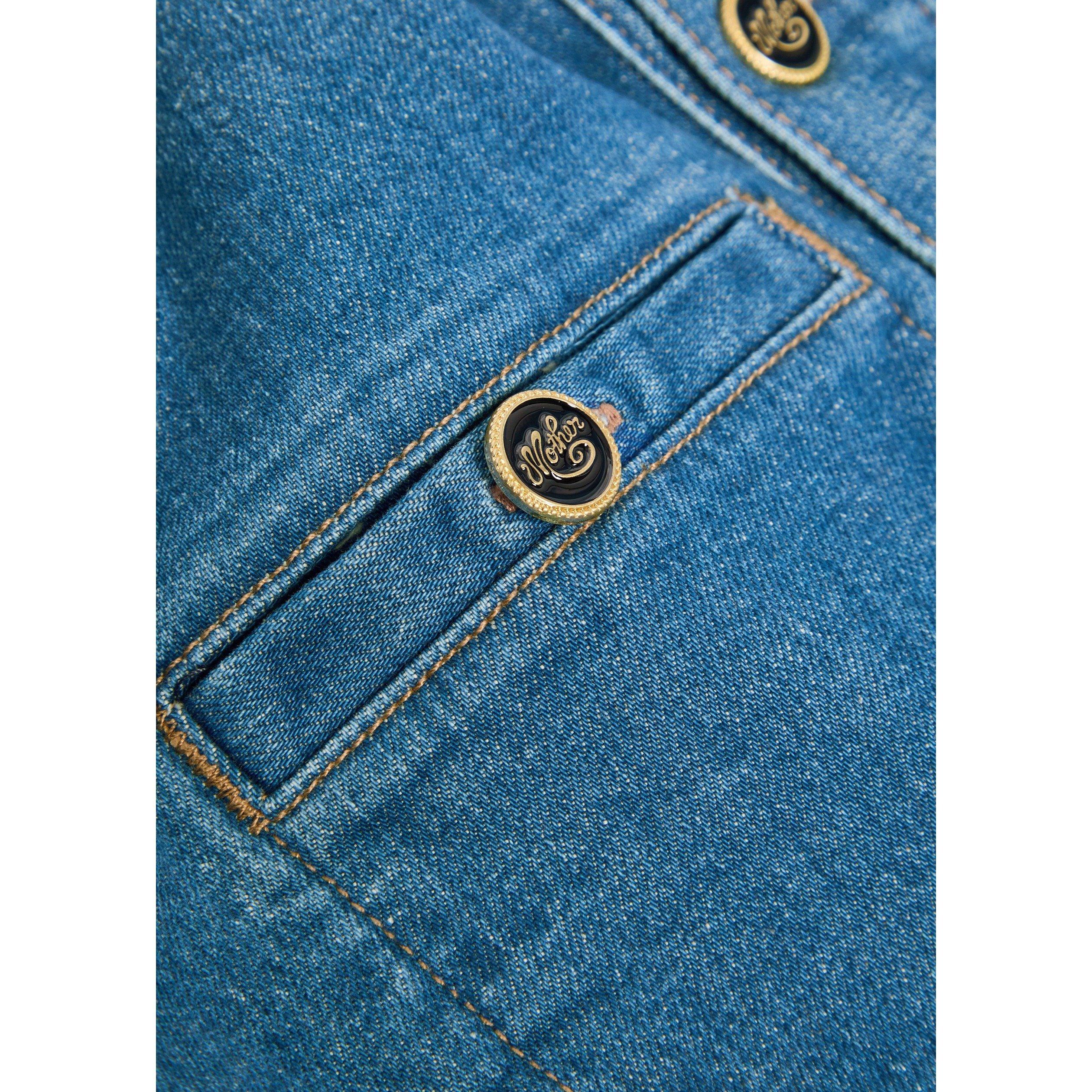 BLUE - MOTHER - THE STASHED PICKY JACKET WHISK - 4