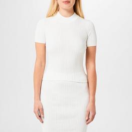 Hugo Mock Neck Knit T-Shirt
