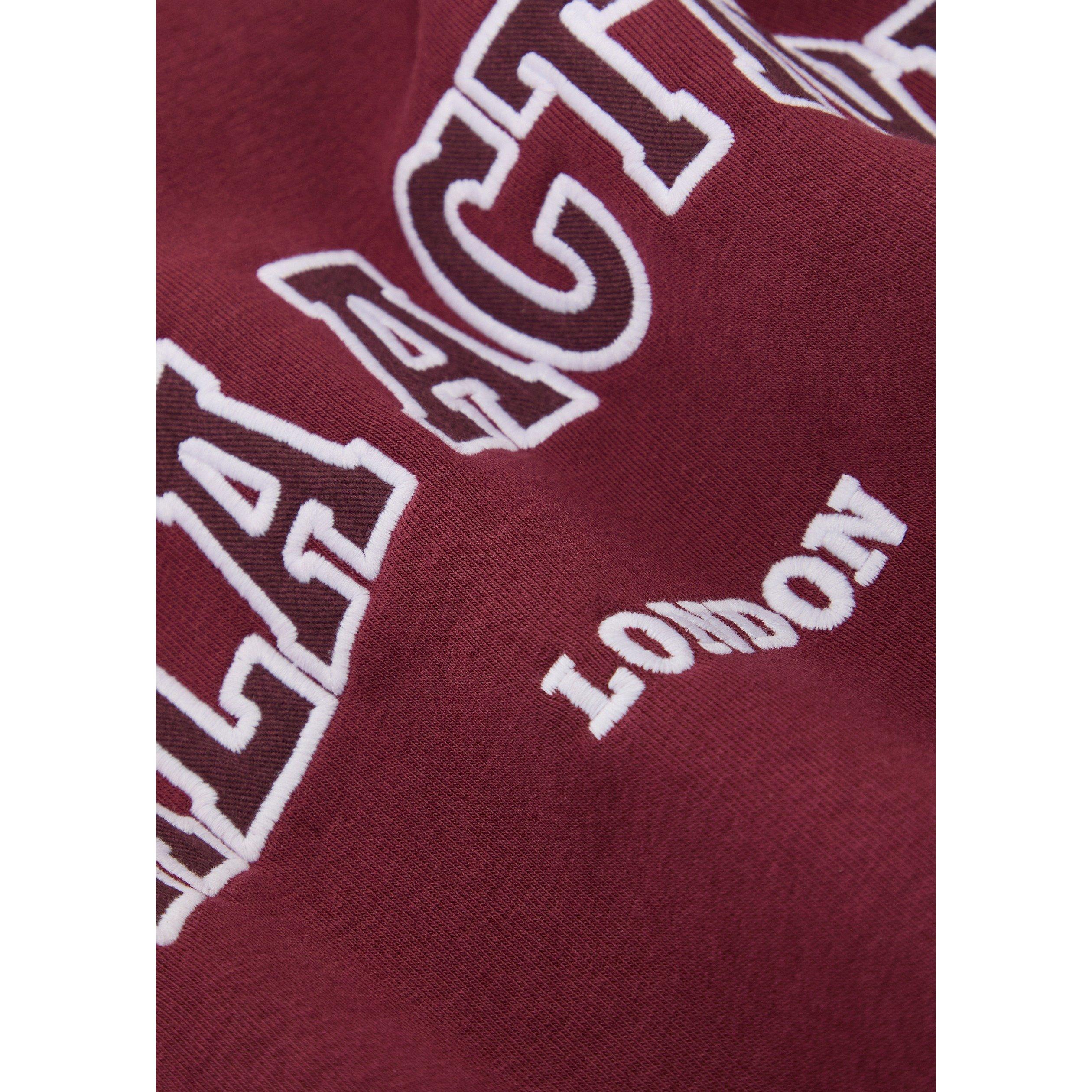 DARK RED - TALA - H TALA ACTIVE APP OVERS HOODIE - 4