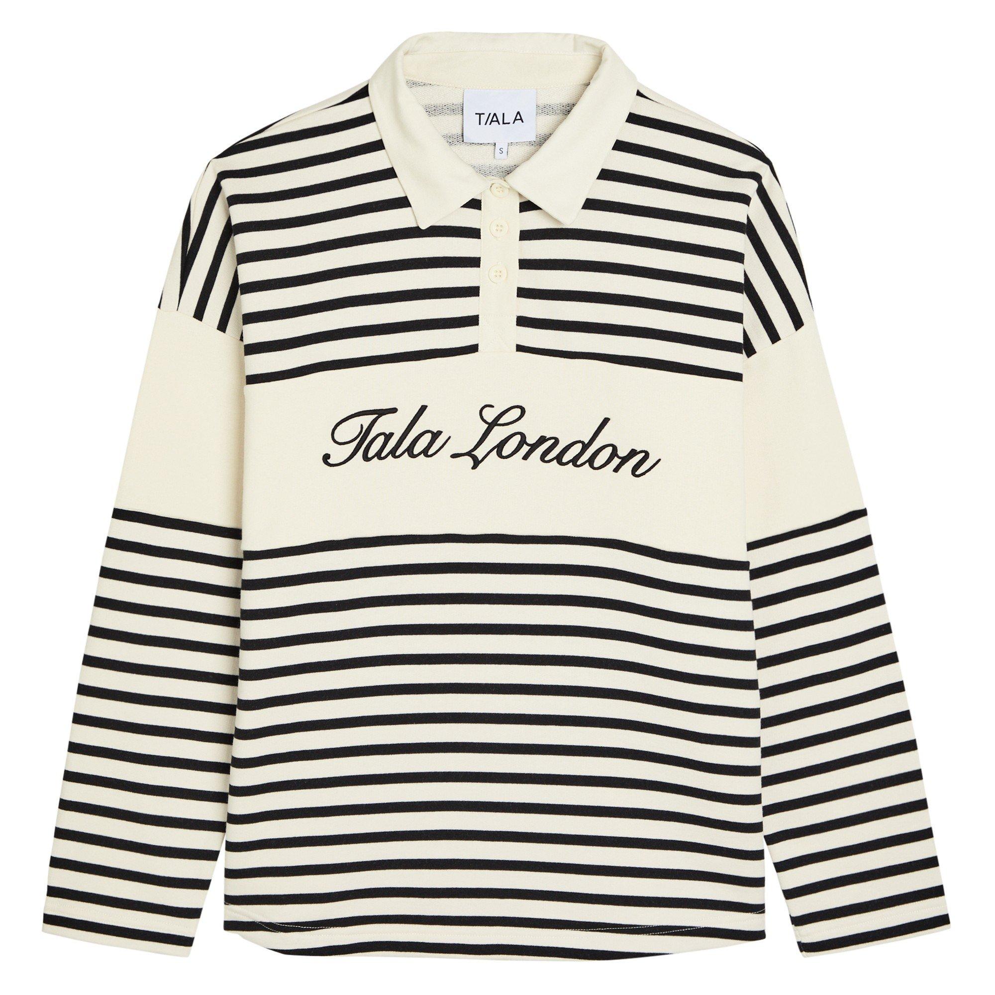 IVORY - Tala - SS RUGBY POLO SWEATSHIRT