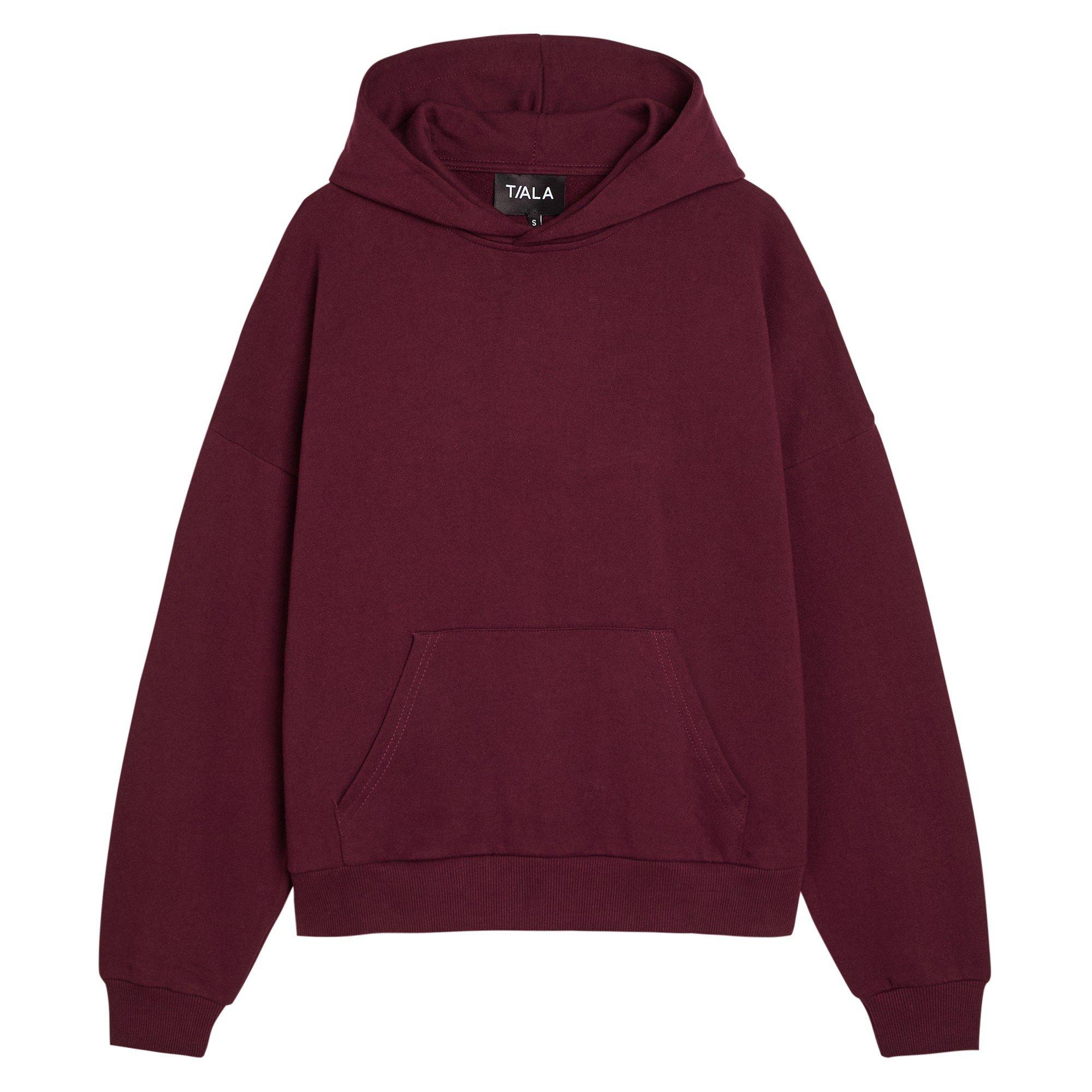 BURGUNDY - Tala - H GIRLFRIEND HOODIE