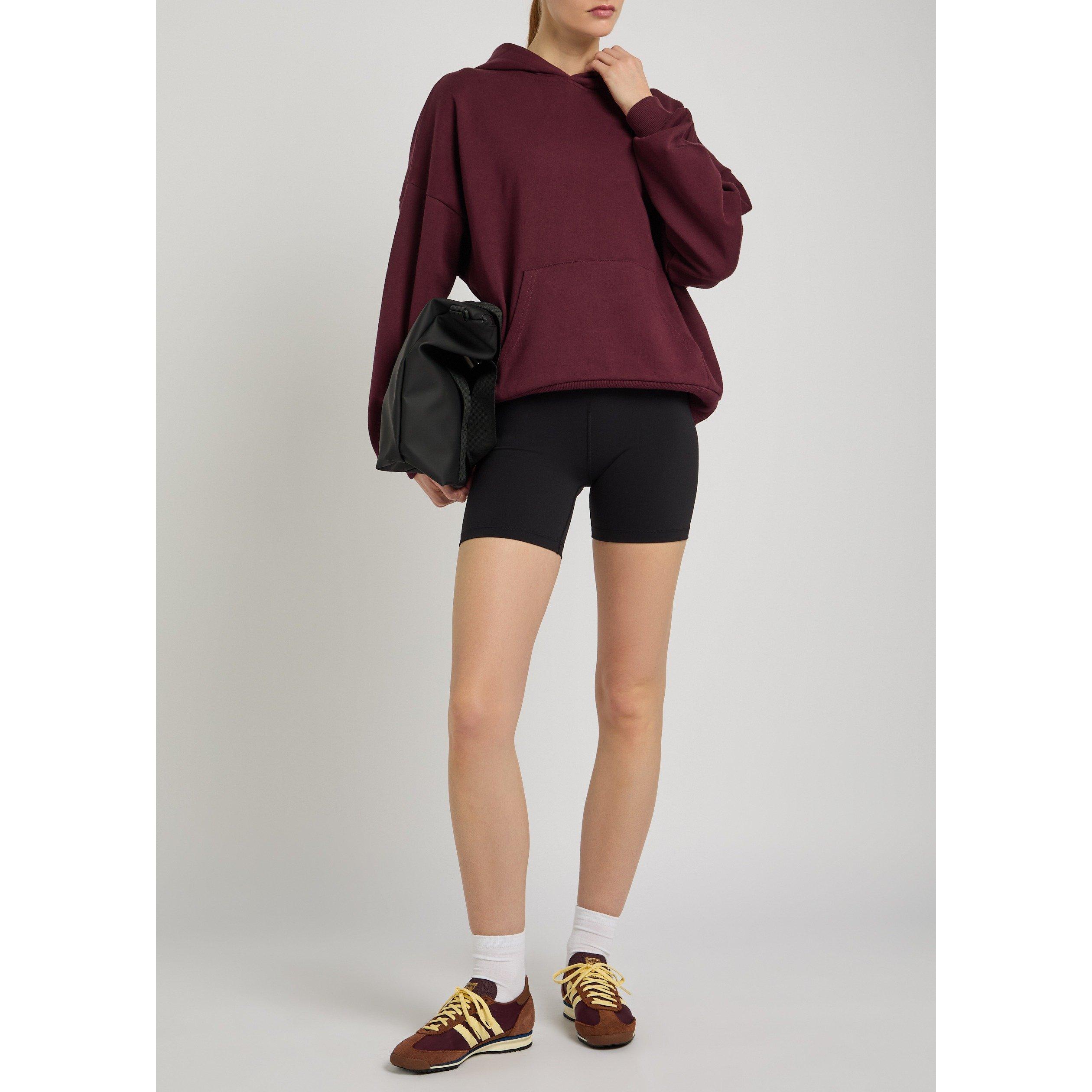 BURGUNDY - TALA - Women's Girlfriend Over the Head Cotton Oversized-Fit Hoodie - 5