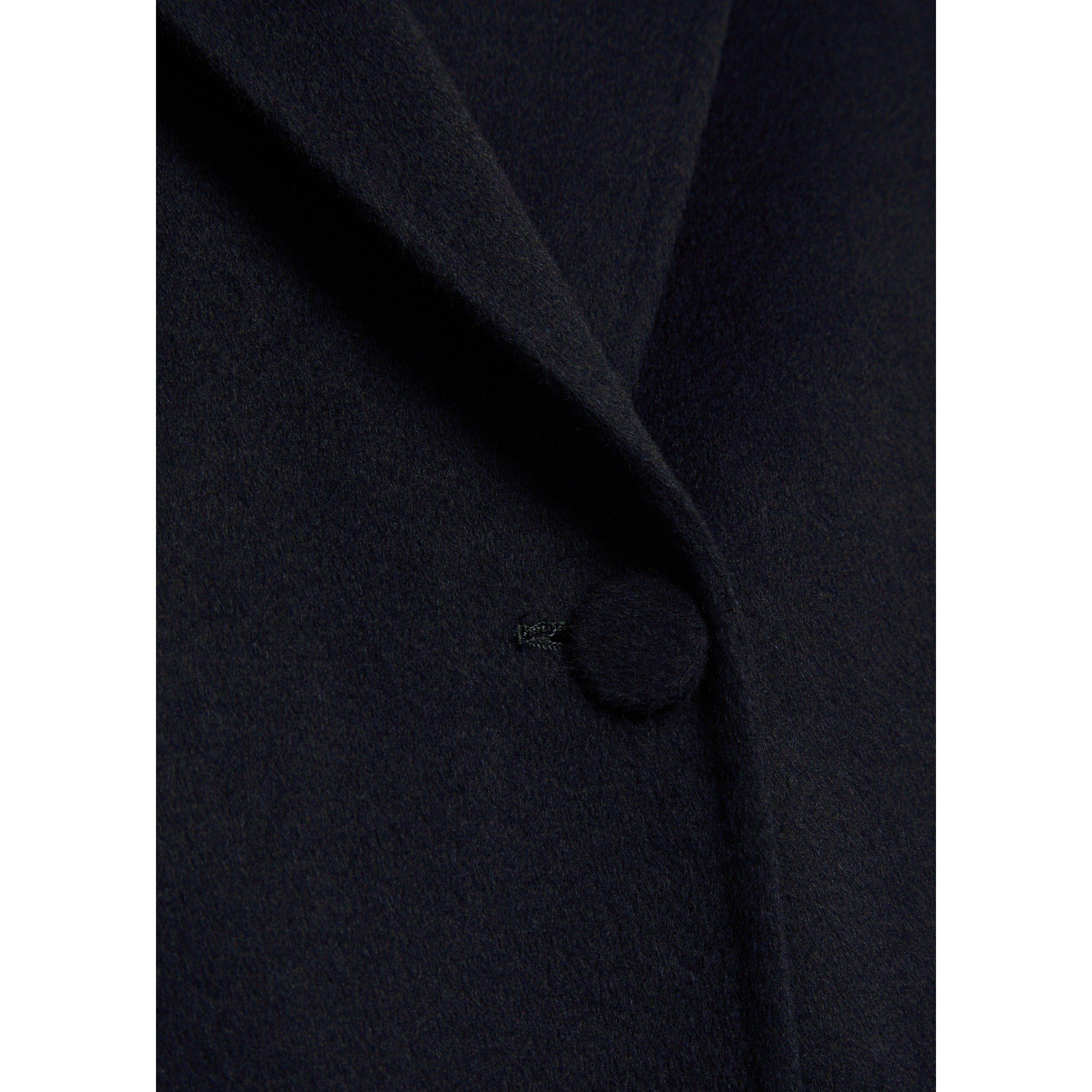 NAVY - Joseph - Women's Arlina Double-Breasted Wool Cashmere Overcoat - 4