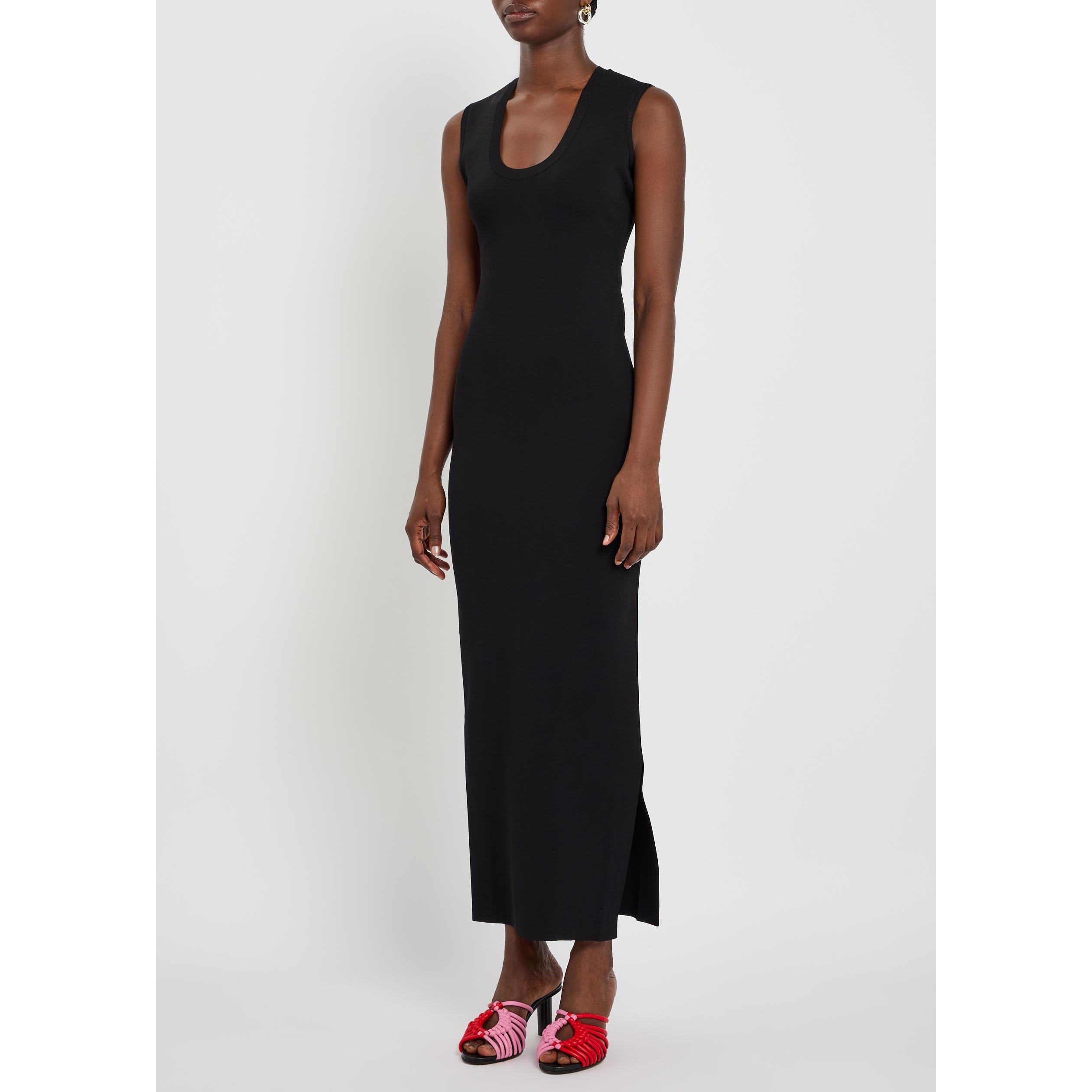 BLACK - Stella McCartney - Compact Knit Dress - 2