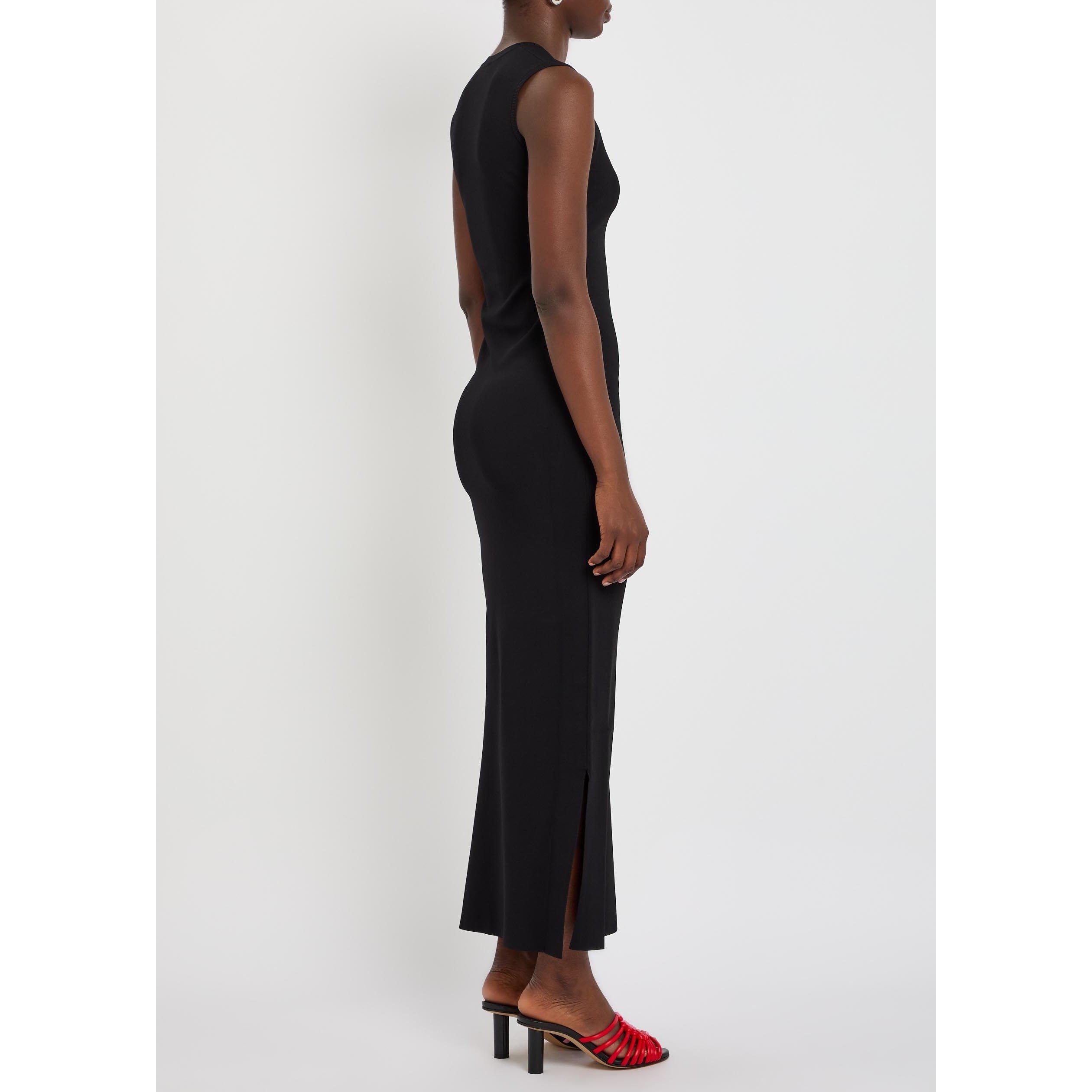 BLACK - Stella McCartney - Compact Knit Dress - 3