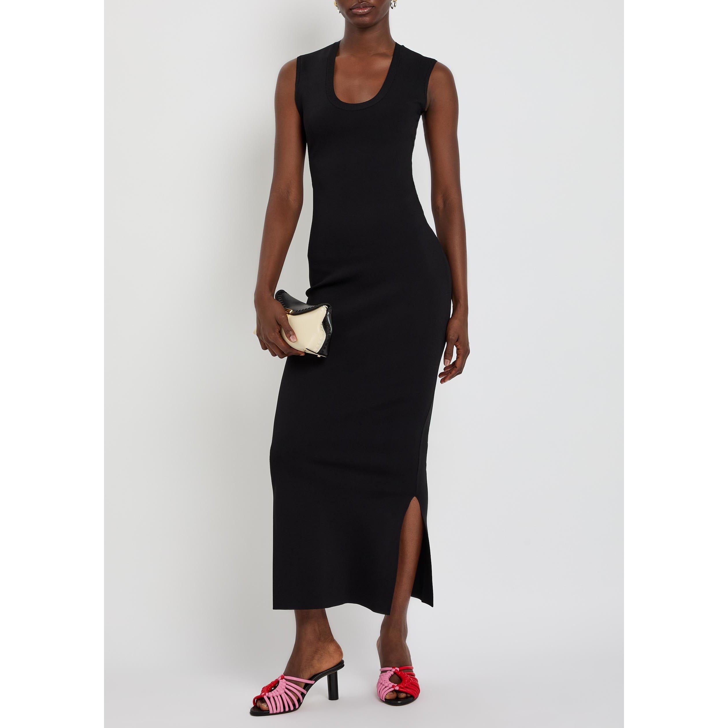 BLACK - Stella McCartney - Compact Knit Dress - 5