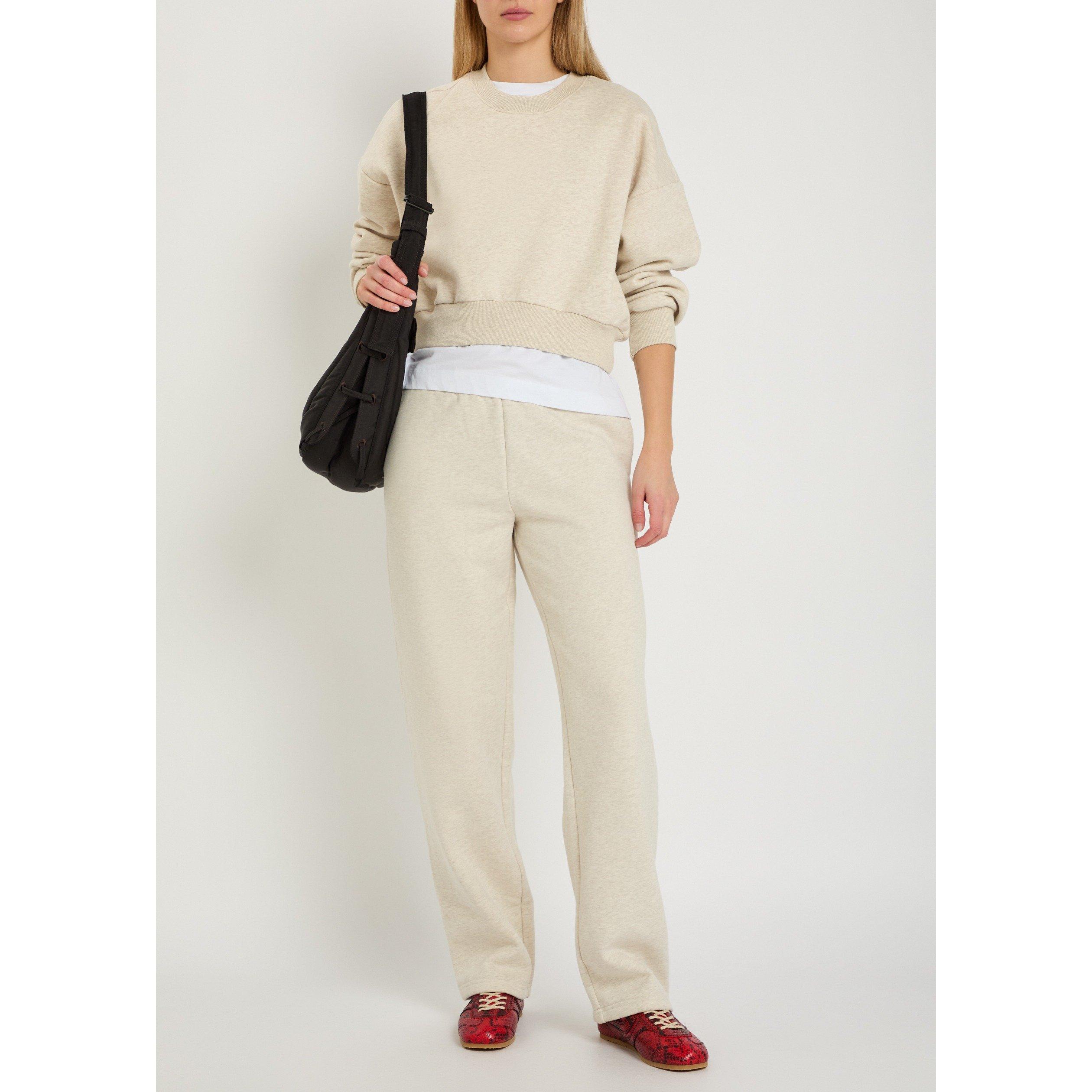 OFF WHITE - Vuori - Women's T Restore Mini Crew Cotton Oversized-Fit Sweater - 5