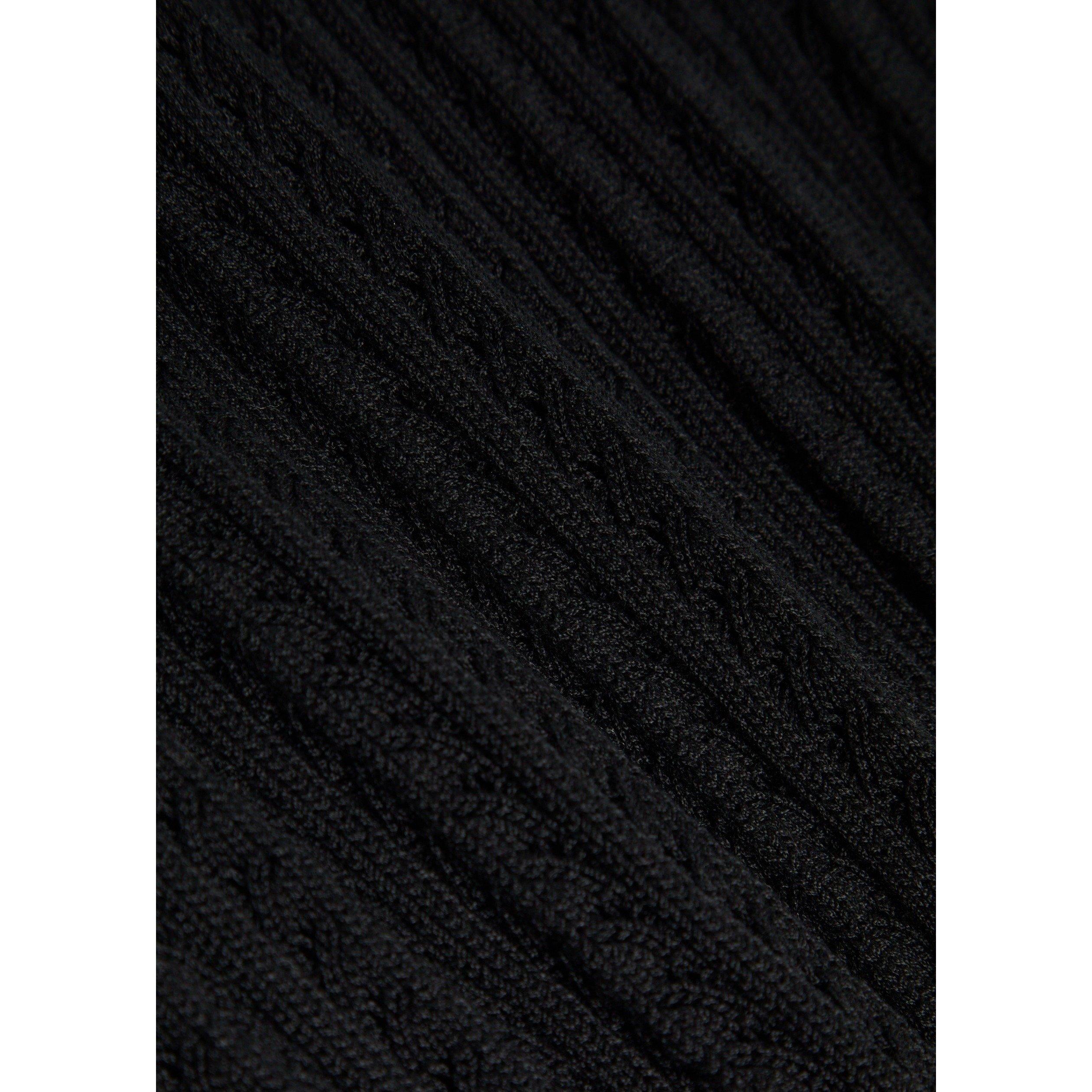BLACK - Giuliva Heritage - THE LOLA DRESS COTTON KNIT - 4