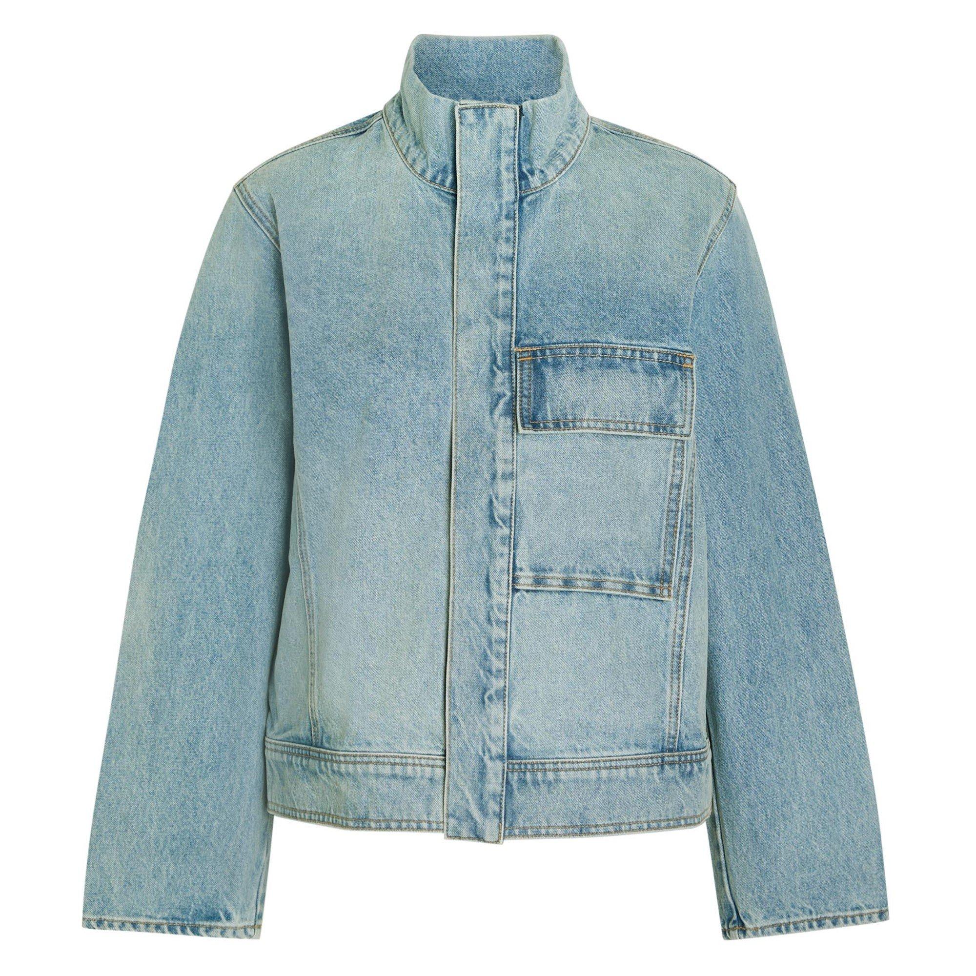 LIGHT BLUE - Nili Lotan - MARILOU DENIM JACKET