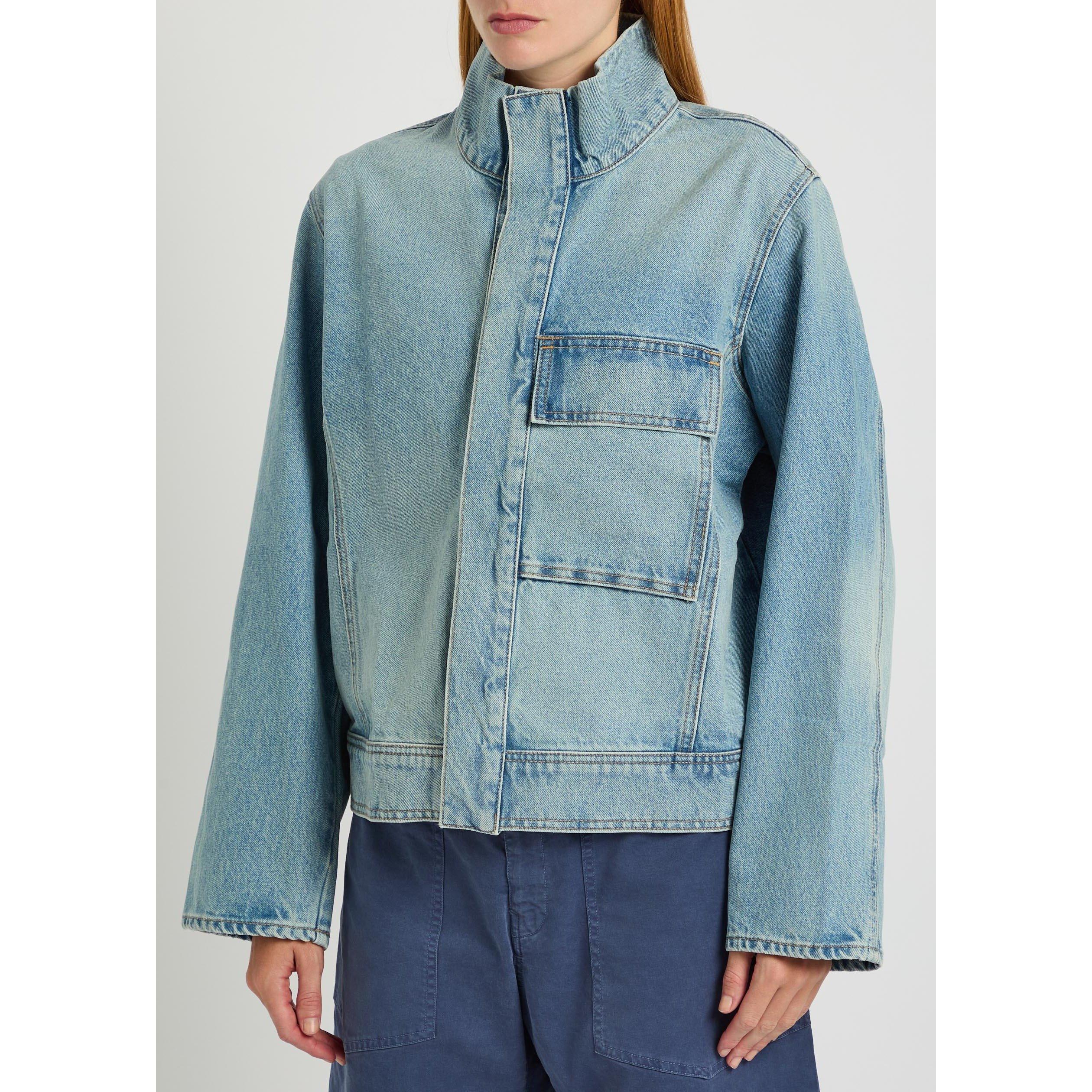 LIGHT BLUE - Nili Lotan - MARILOU DENIM JACKET - 2