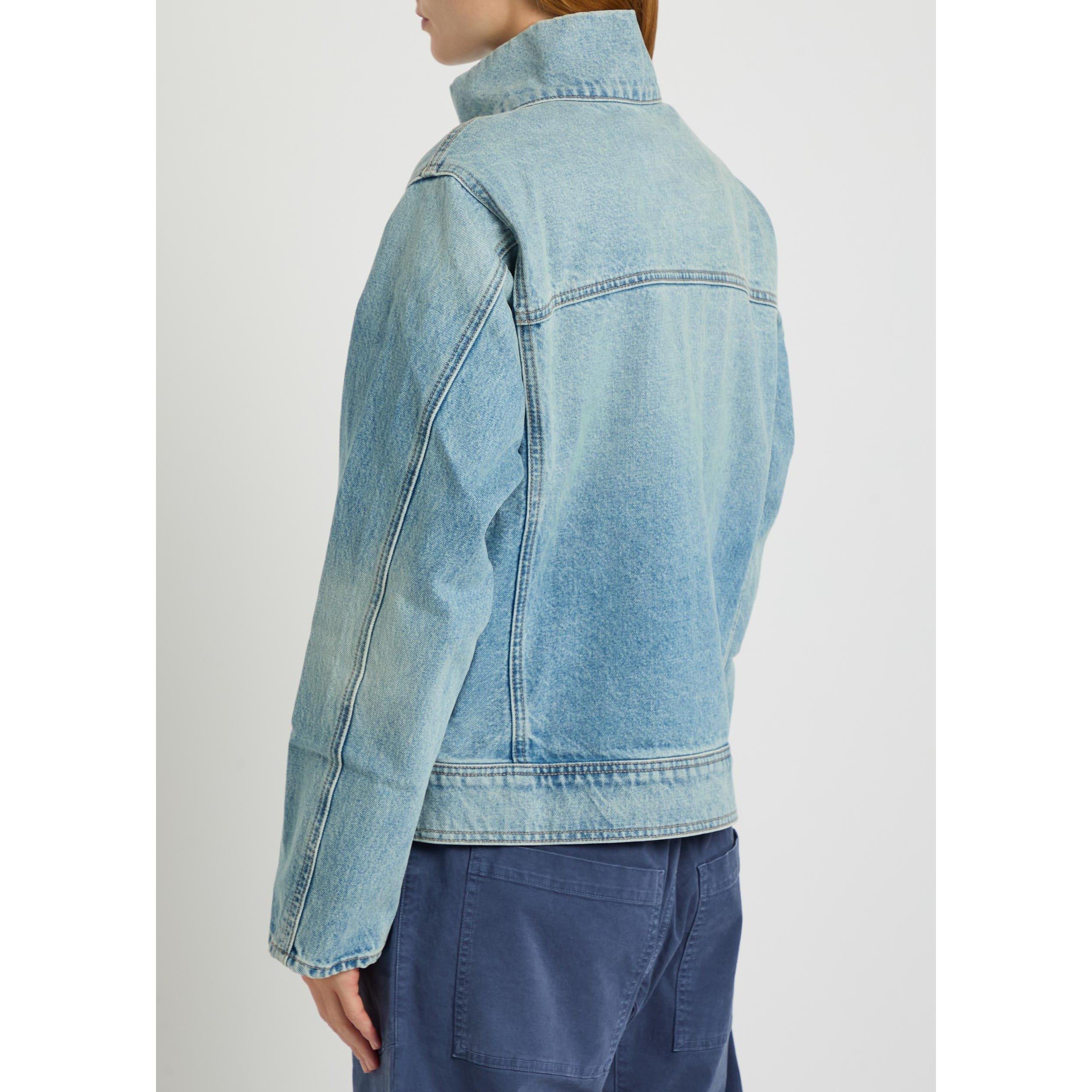 LIGHT BLUE - Nili Lotan - MARILOU DENIM JACKET - 3
