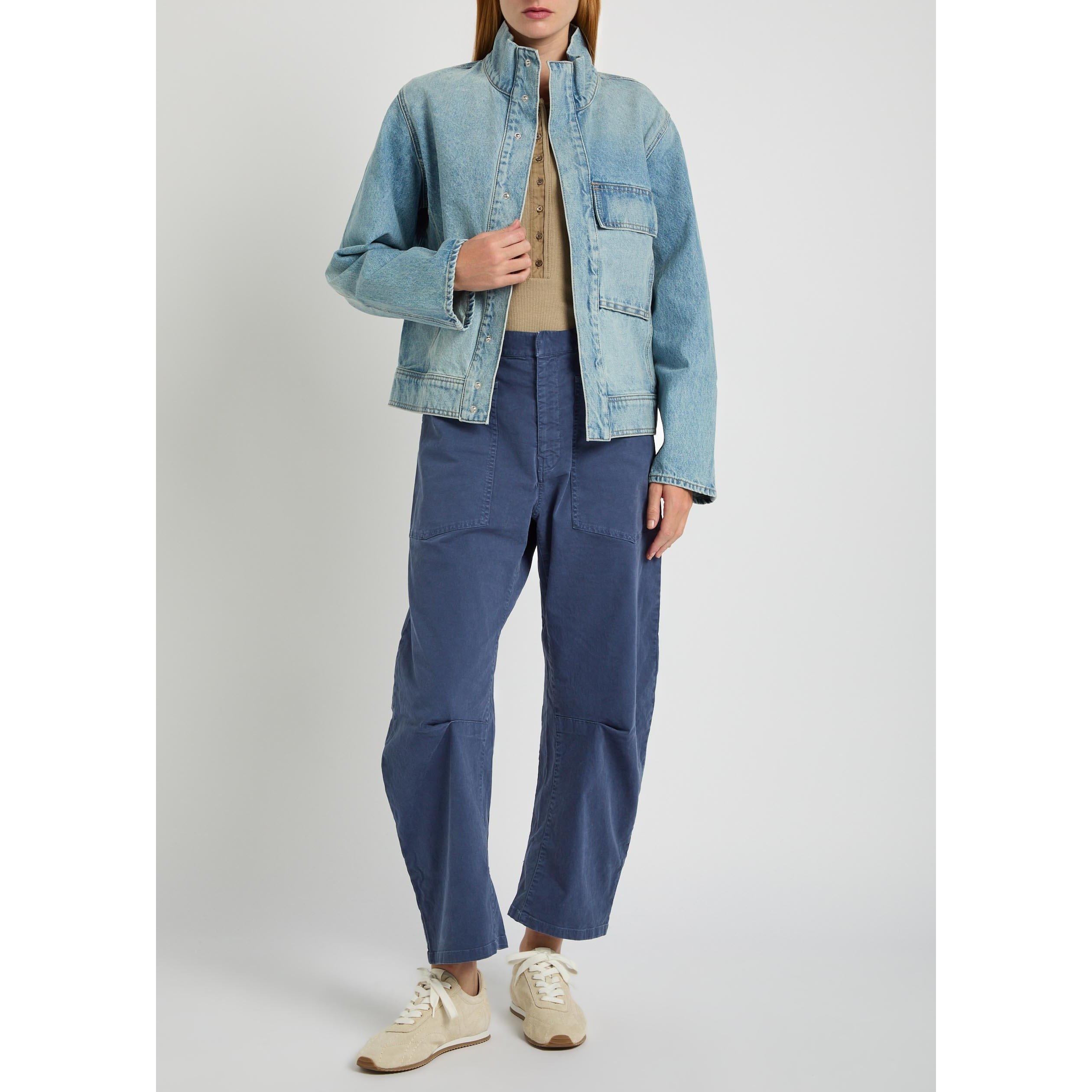 LIGHT BLUE - Nili Lotan - MARILOU DENIM JACKET - 5
