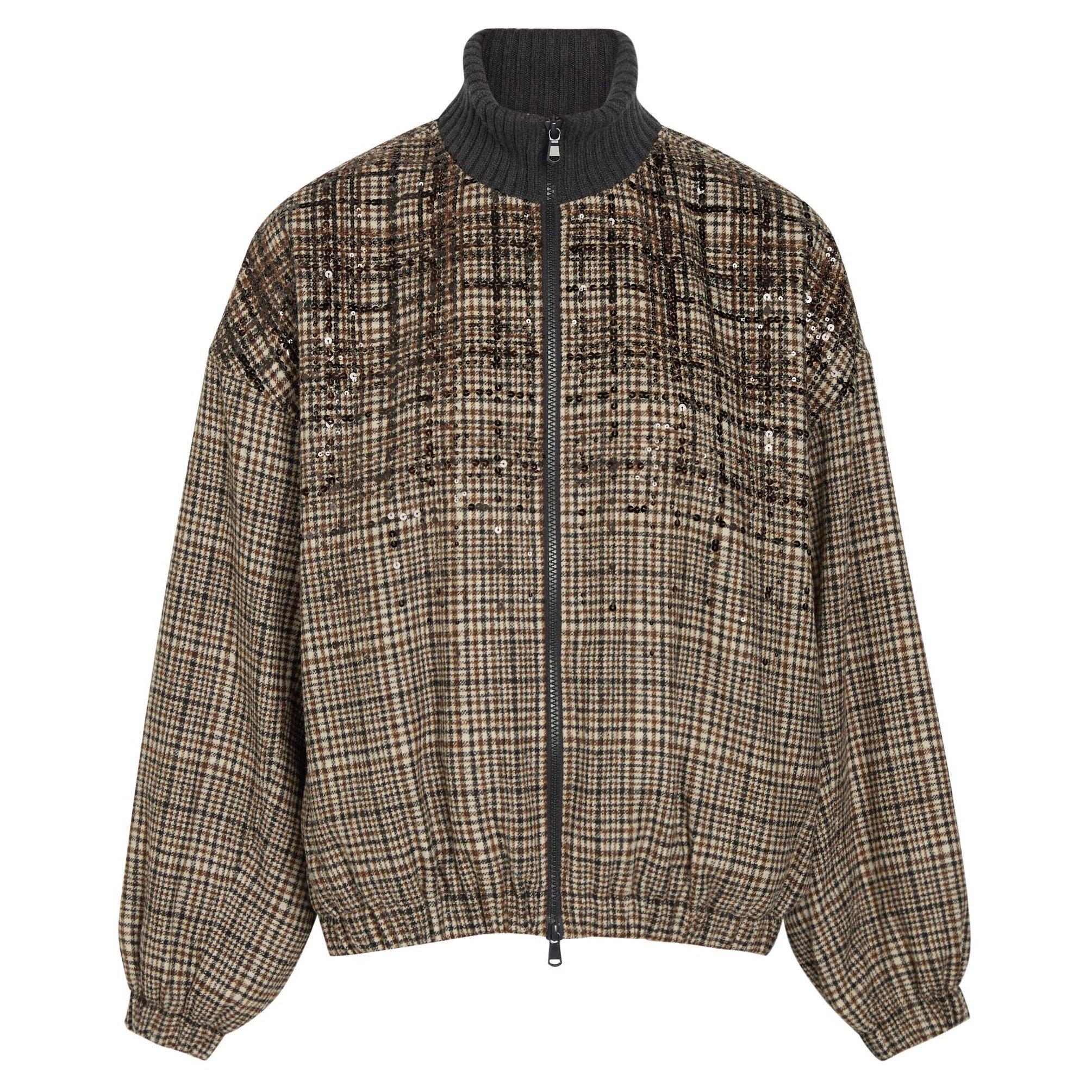 BEIGE AND OTHER - Brunello Cucinelli - PADDED JACKET - 1