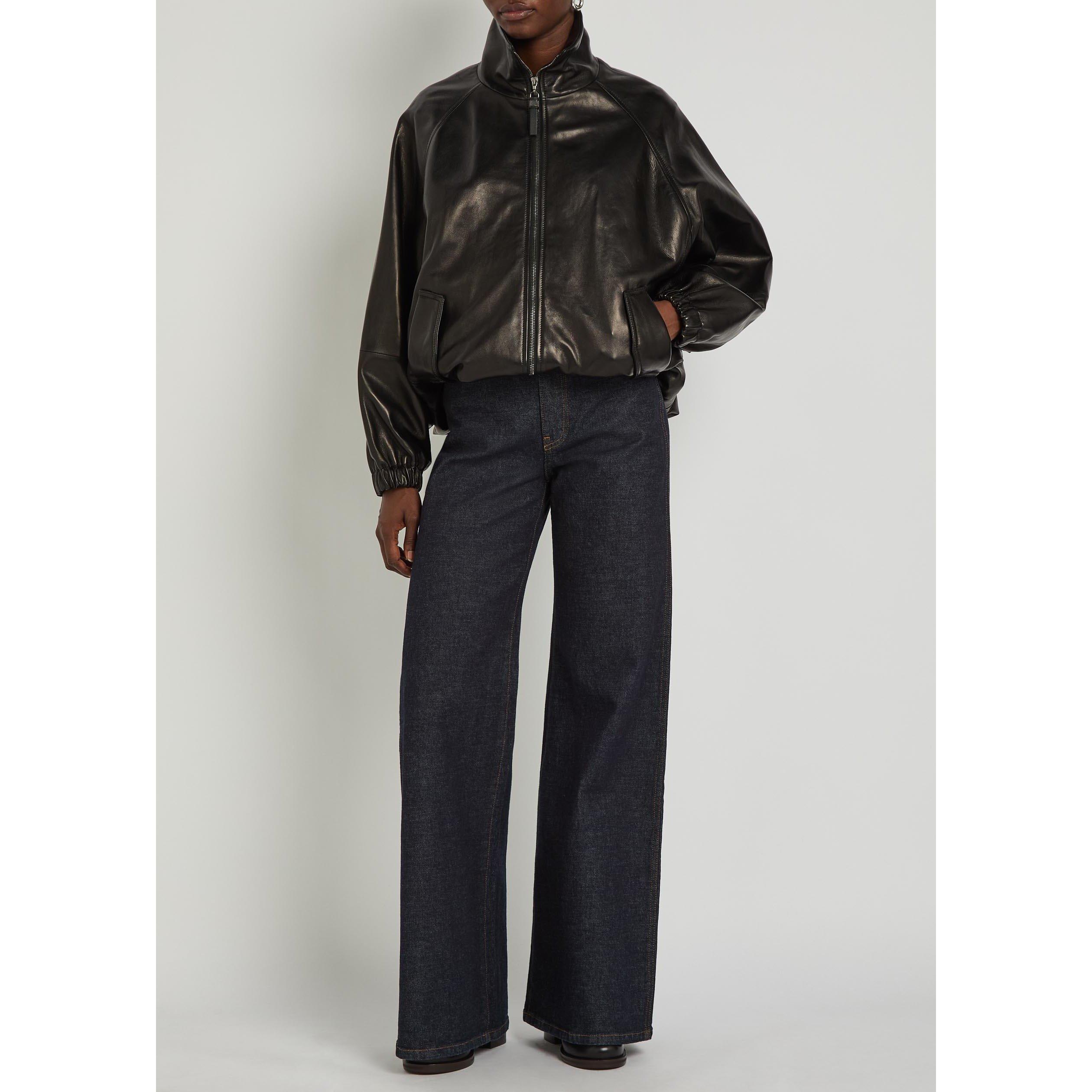 BLACK - Brunello Cucinelli - LEATHER JACKET - 5