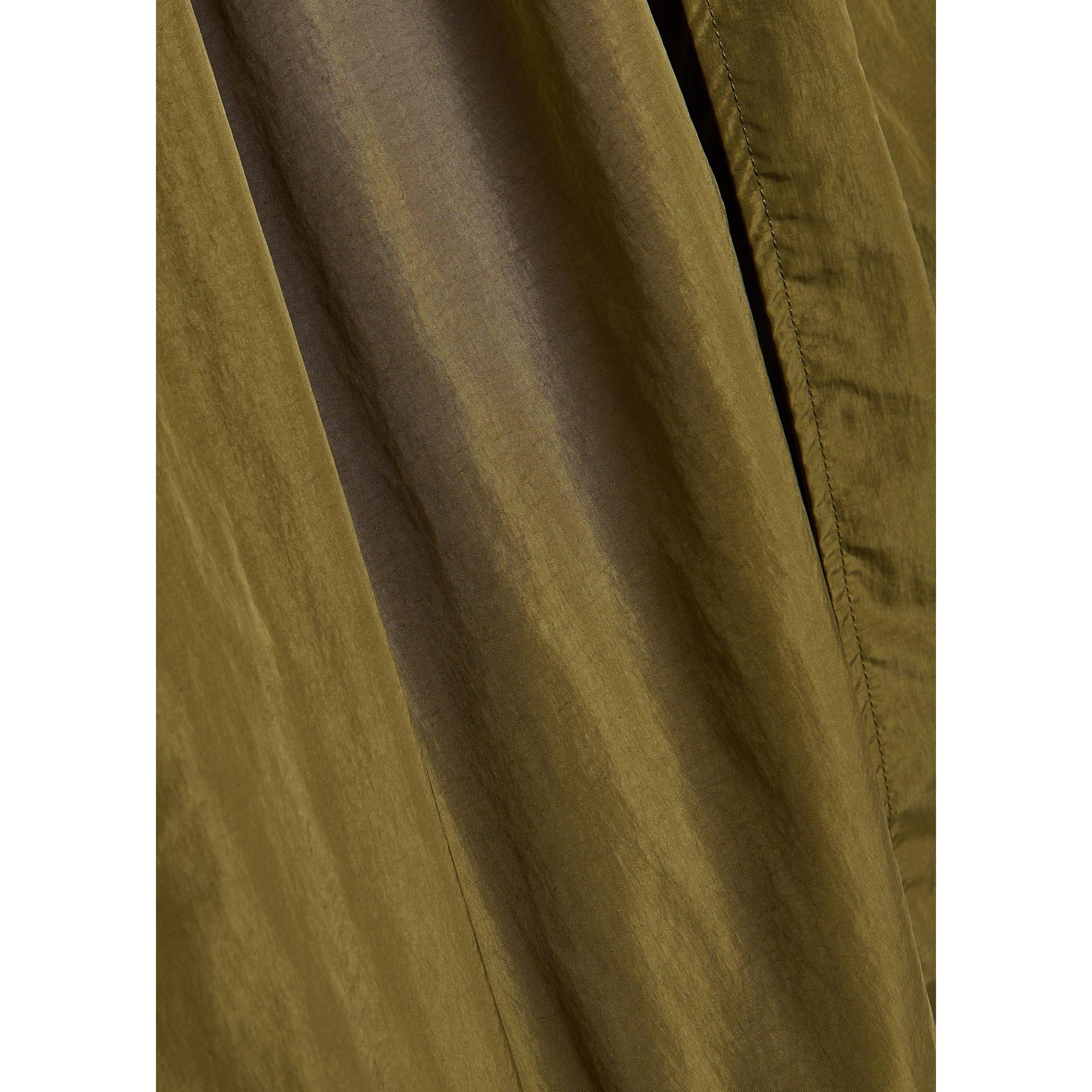 DARK GREEN - Another Tomorrow - RECYCLED NYLON TRENCH - 4