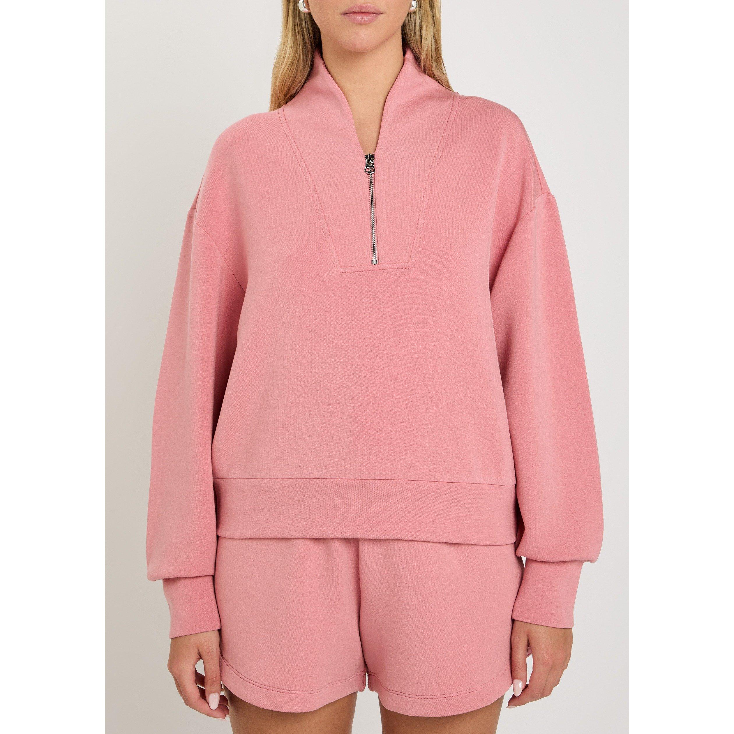 LIGHT PINK - Varley - Women's Davidson Viscose Cropped Sweatshirt - 2