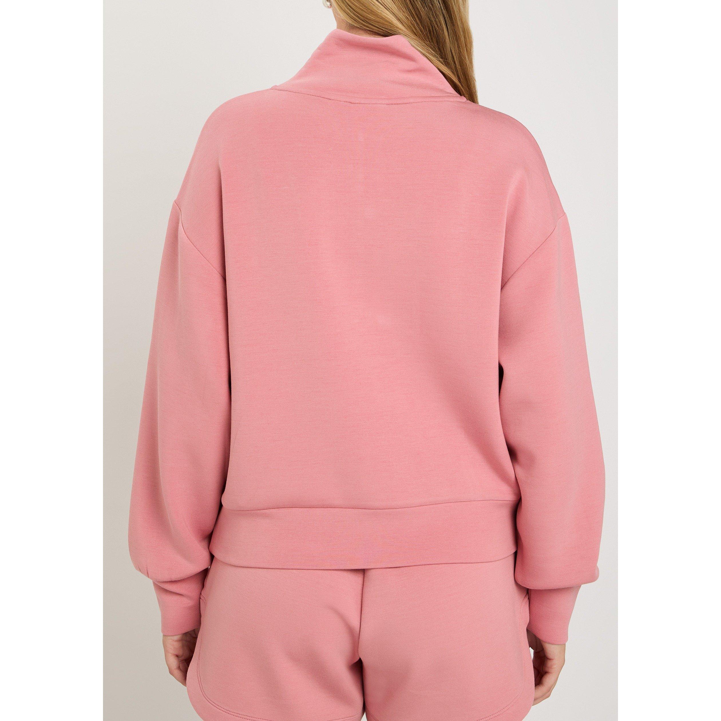 LIGHT PINK - Varley - Women's Davidson Viscose Cropped Sweatshirt - 3