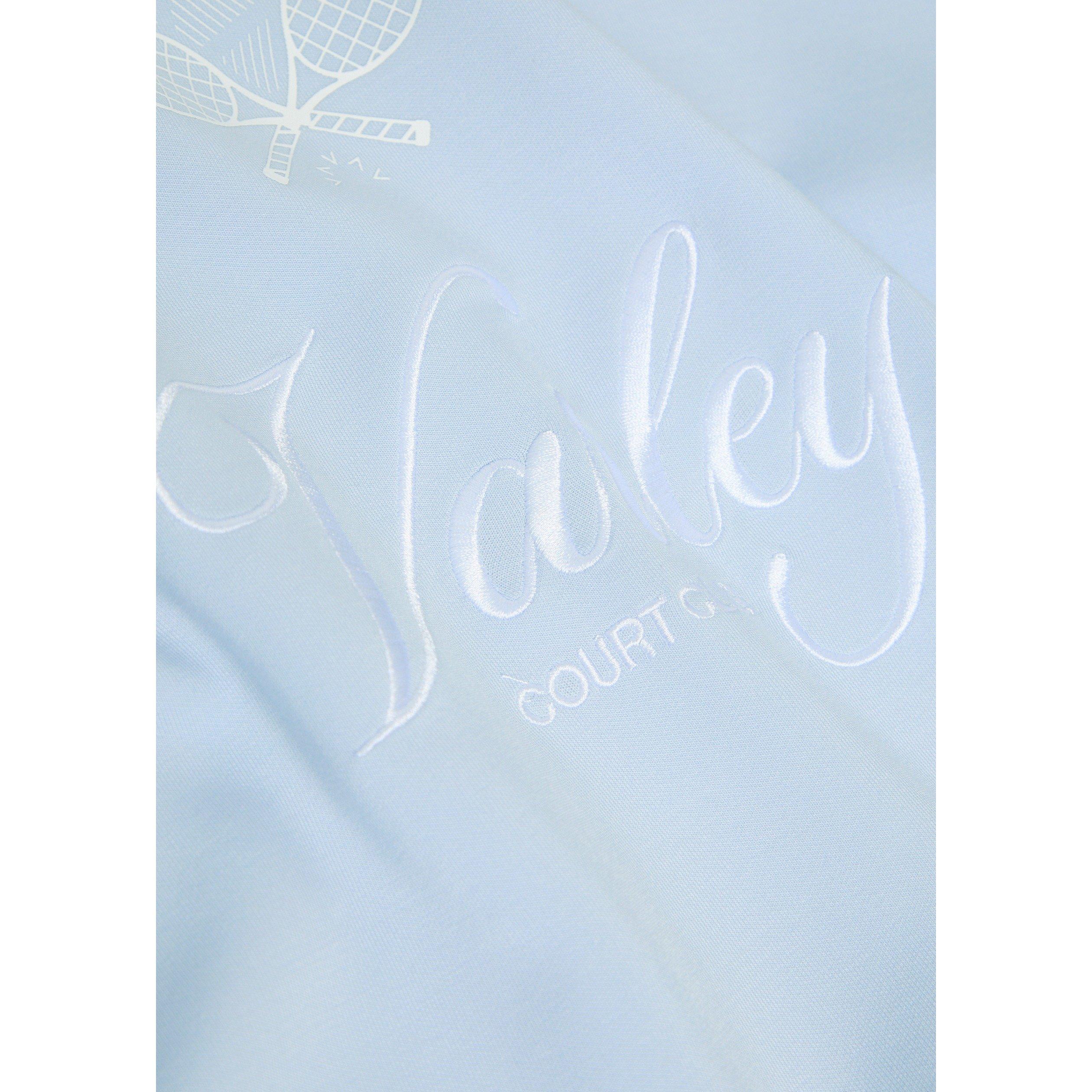 LIGHT BLUE - Varley - Women's Namesake Embroidered Crew-Neck Sweatshirt - 4