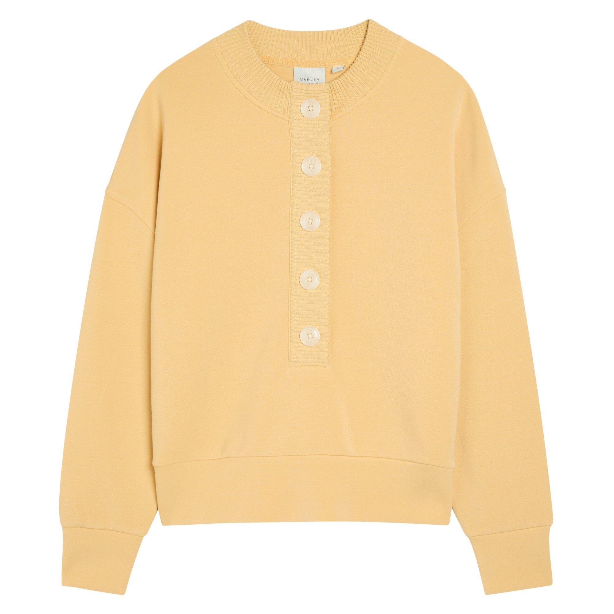 Varley REENA BUTTON FRONT SWEAT