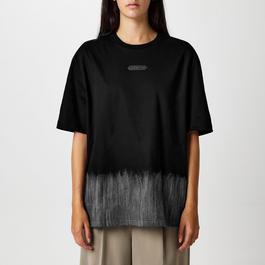 Lanvin Patch Logo Mohair T Shirt