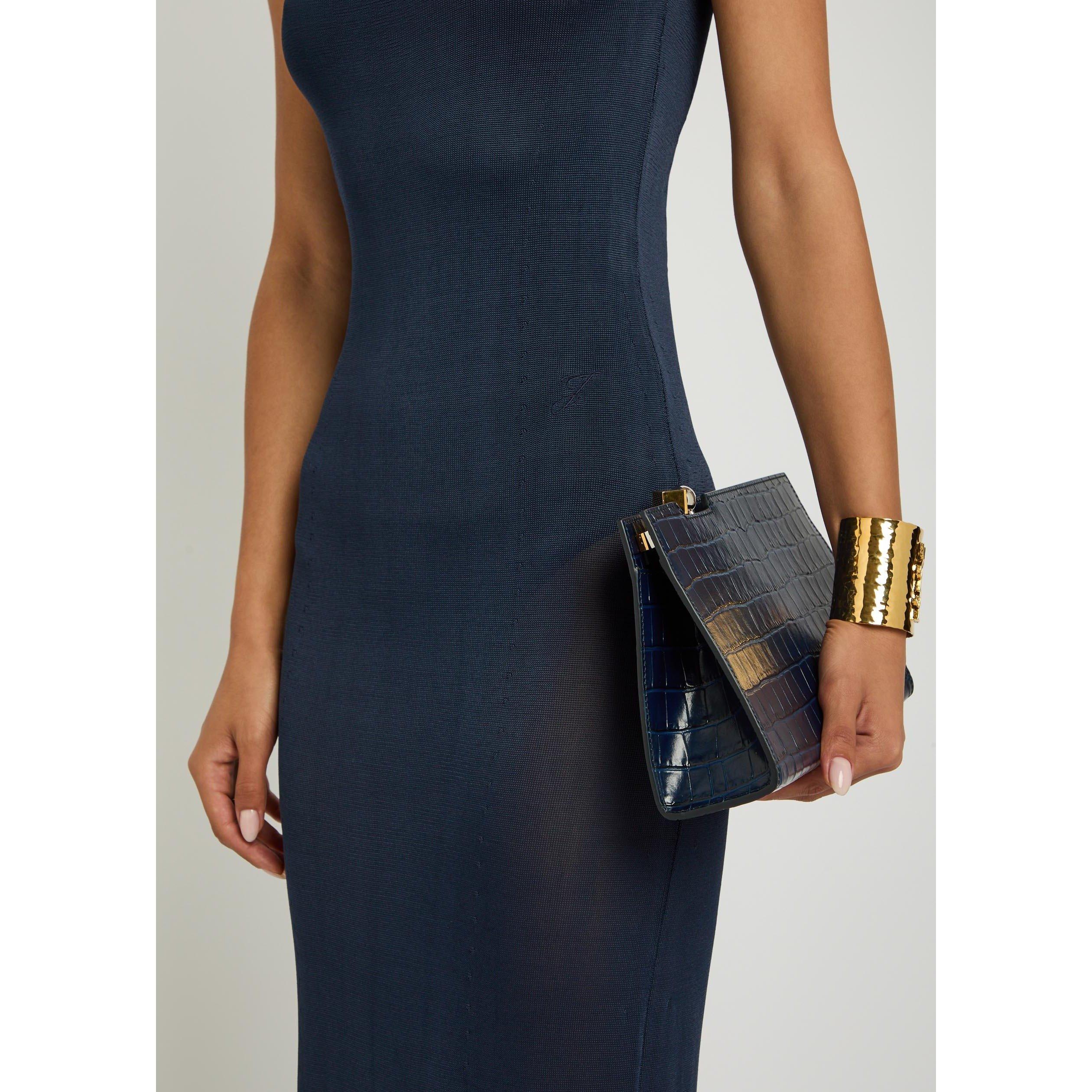 NAVY - Jacquemus - LA ROBE NODO MIDI - 4