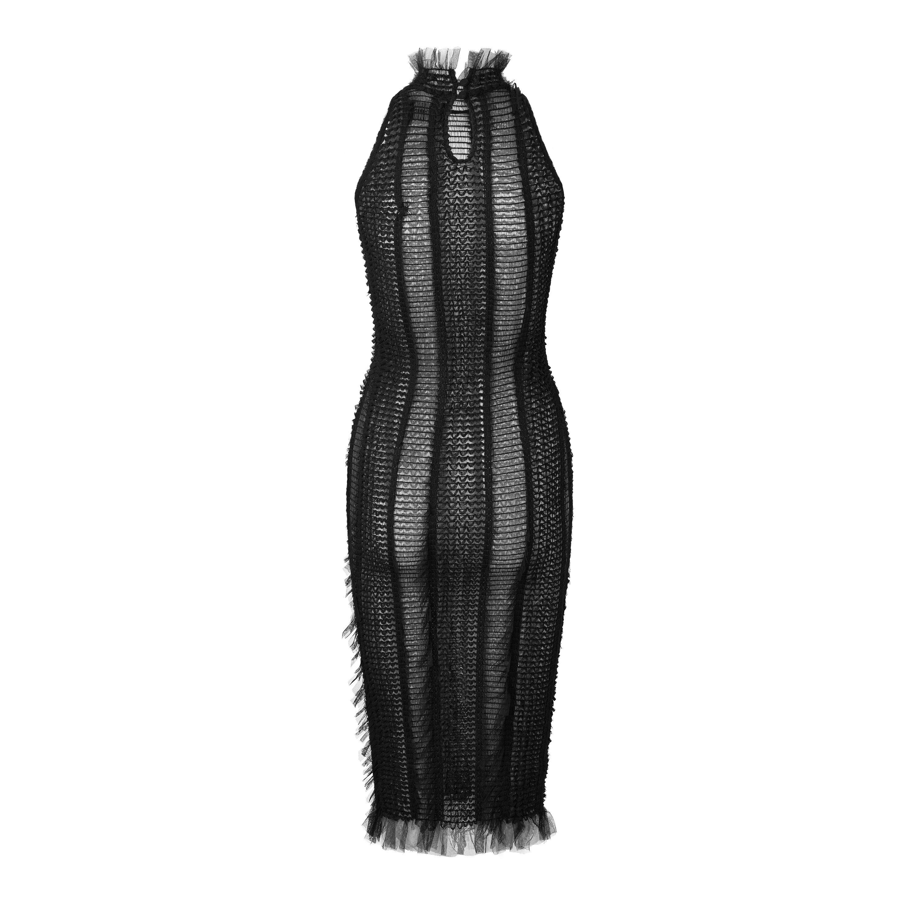 BLACK - Roberta Einer - LD ANGEL MIDI DRESS - 2