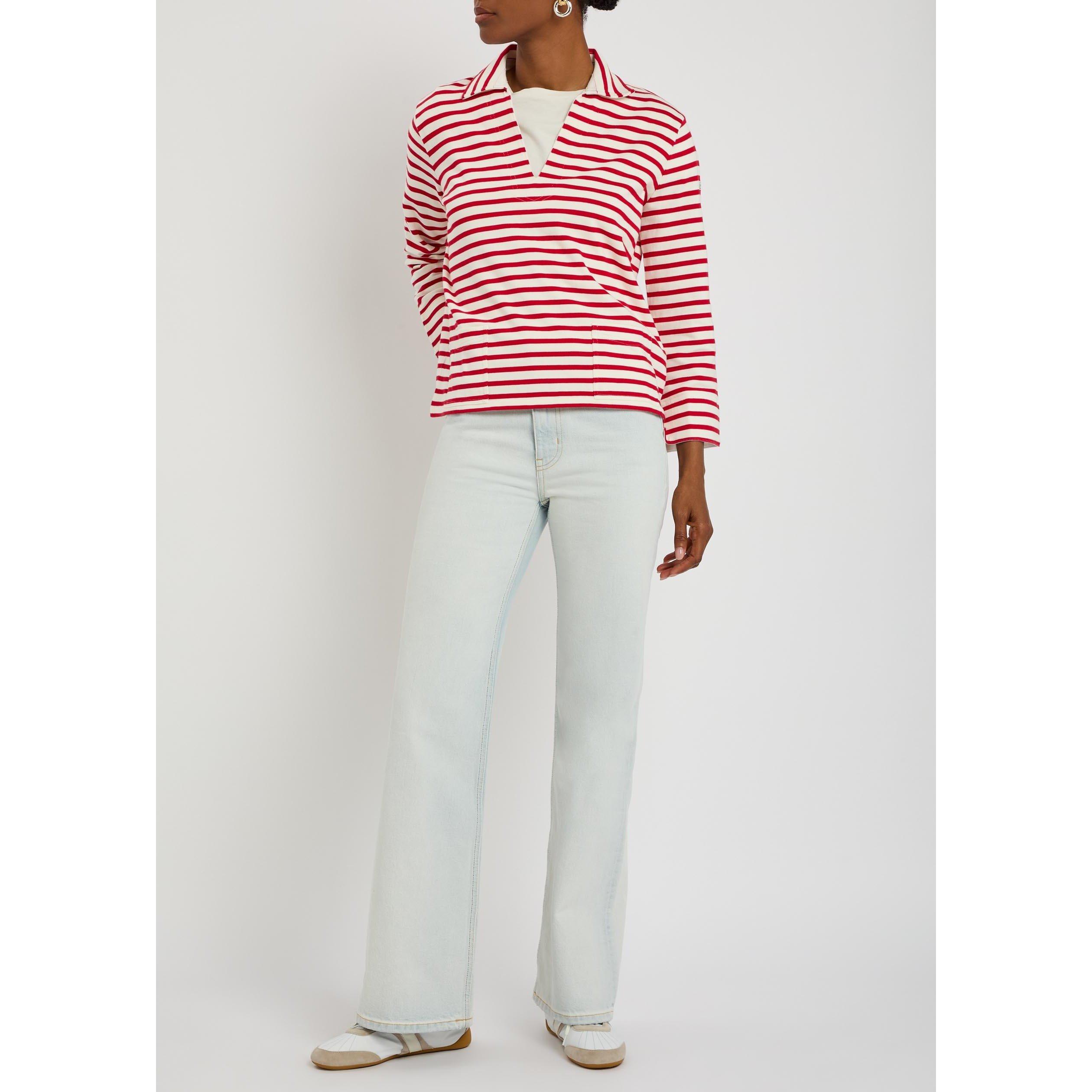 RED AND OTHER - Polo Ralph Lauren - SWS STRIPE KNITTED PULLOVER - 5
