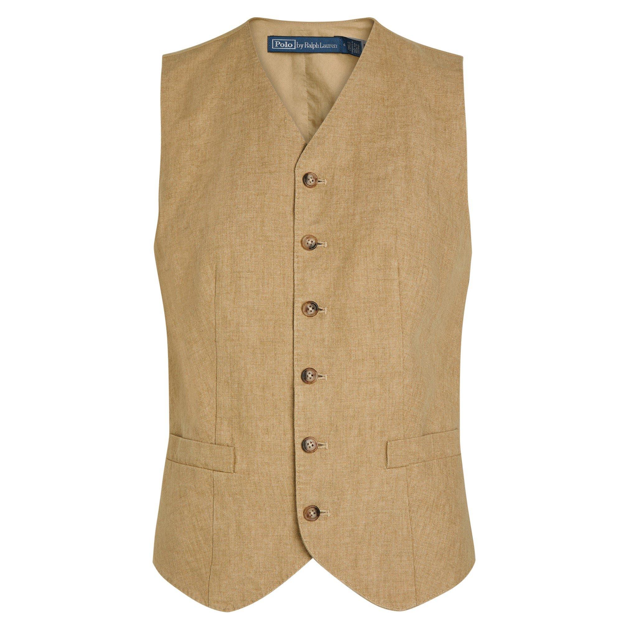 BROWN - Polo Ralph Lauren - J WOVEN-BLAZER SPORT VEST
