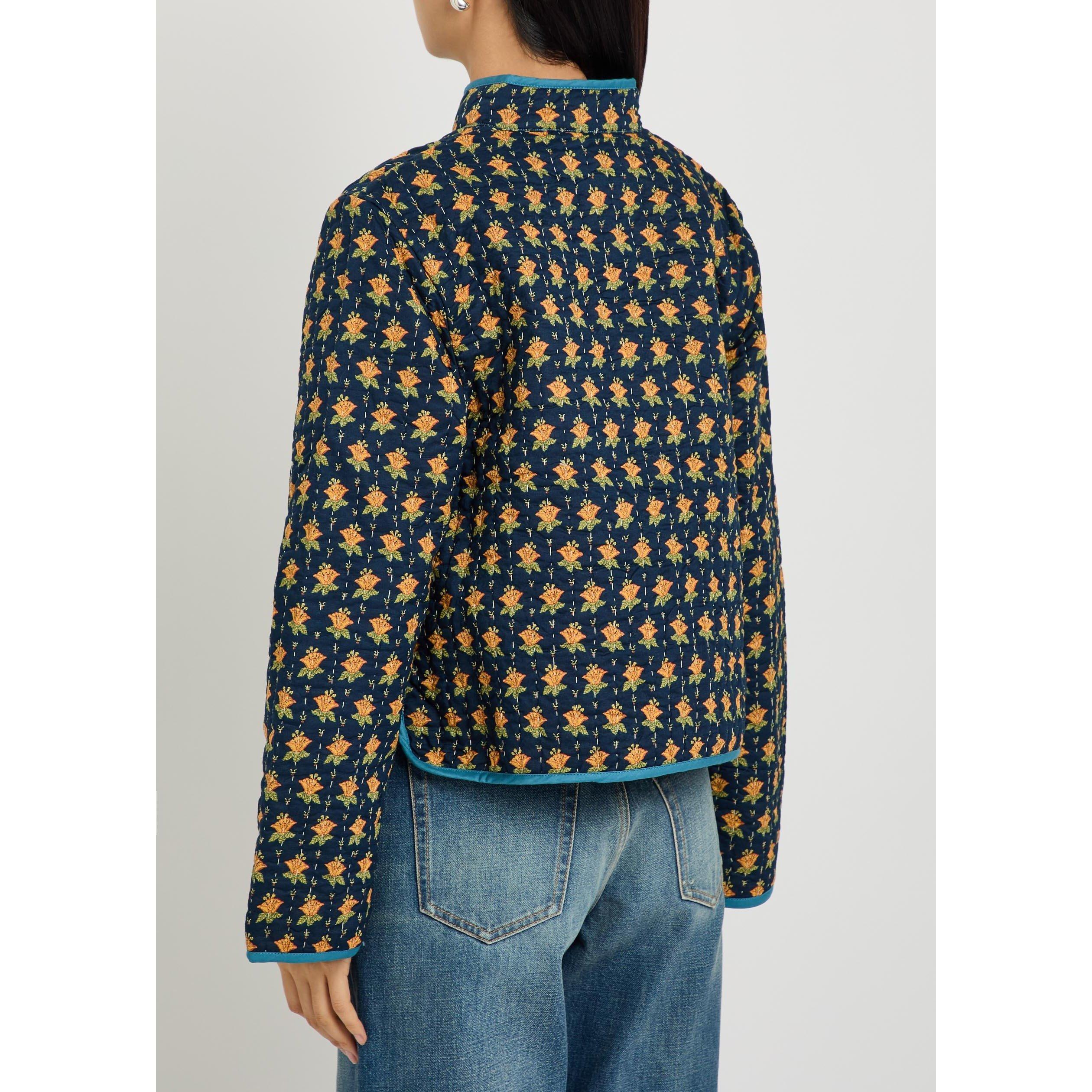 NAVY AND OTHER - Polo Ralph Lauren - Women's Cotton Oversized-Fit Quilted Jacket - 3