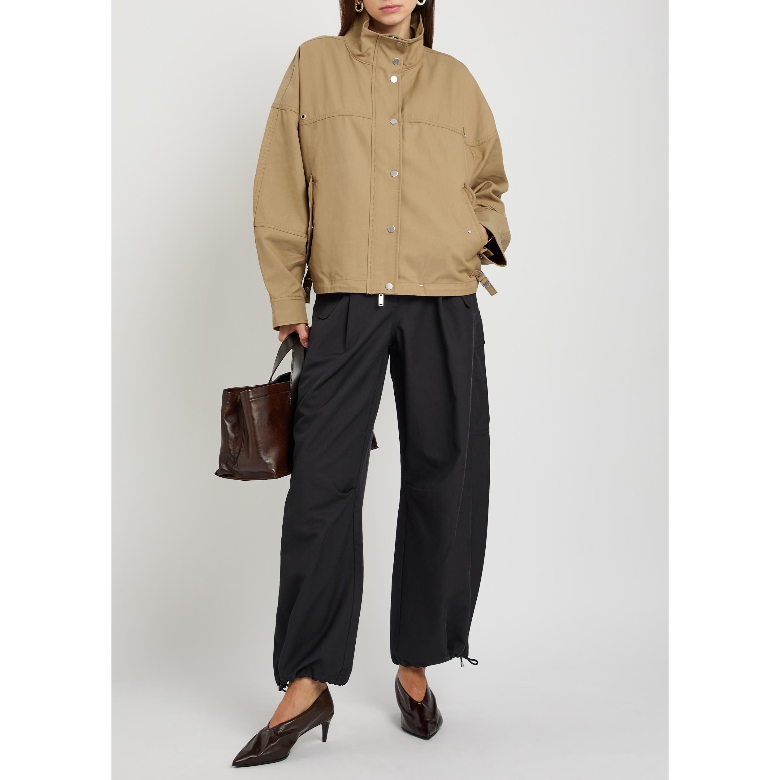 SAND - Philip Lim - J CROPPED UTILITY BALLOON JACK - 5