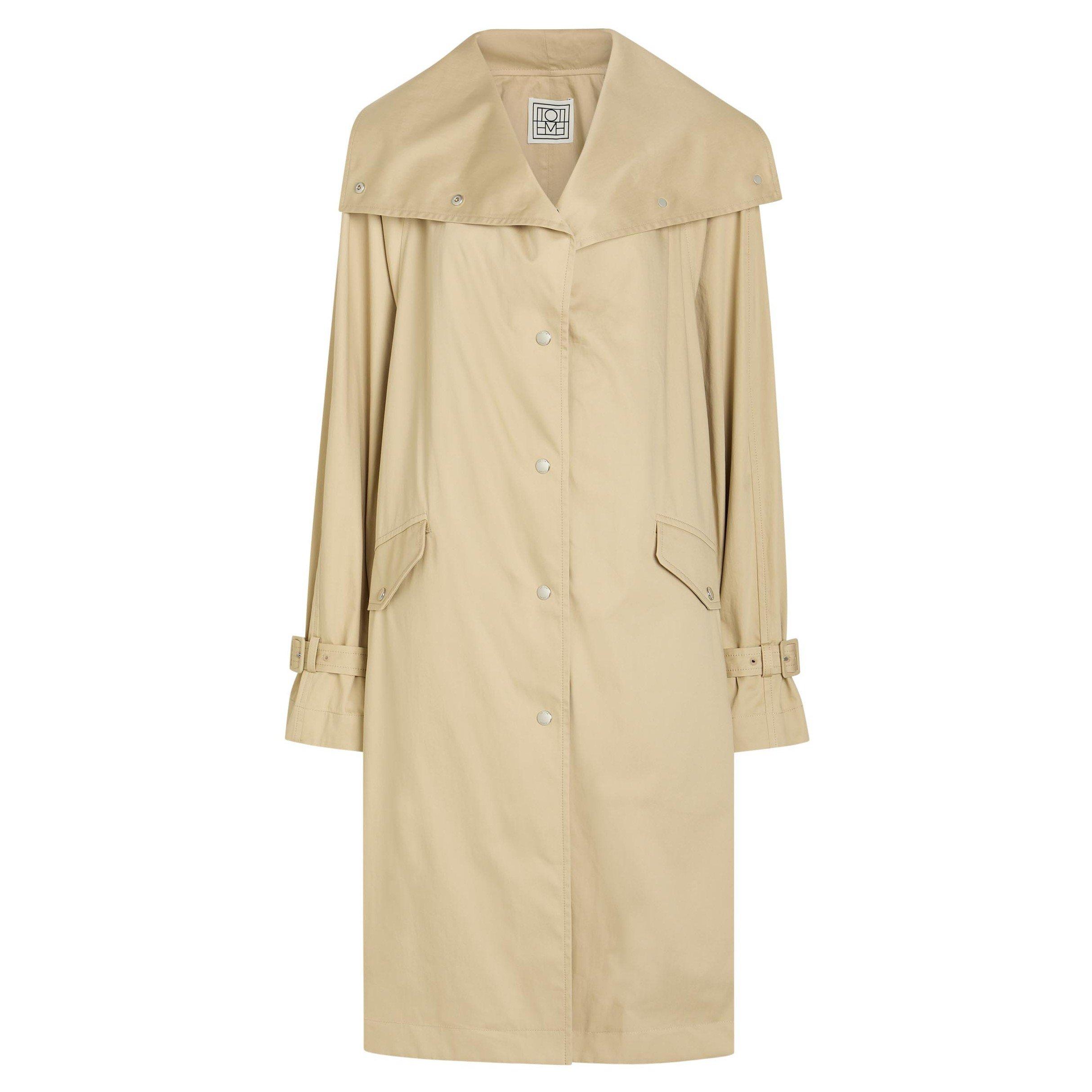 BEIGE - Toteme - OVERSIZED COTTON TRENCH