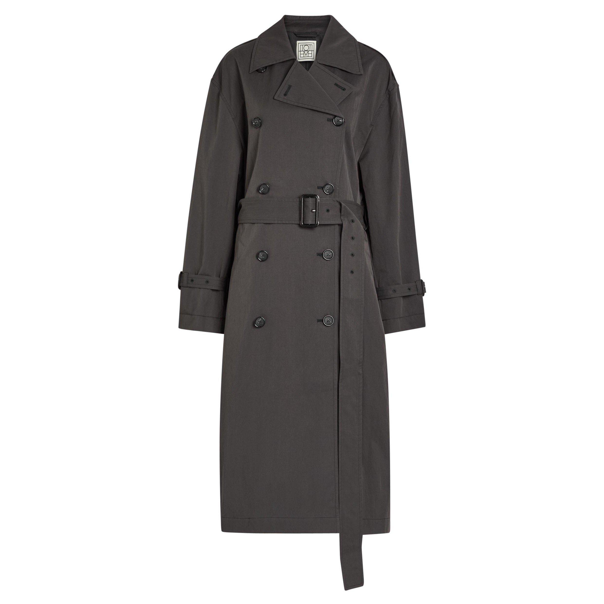 BLACK - Toteme - CRISP SUMMER TRENCH - 1