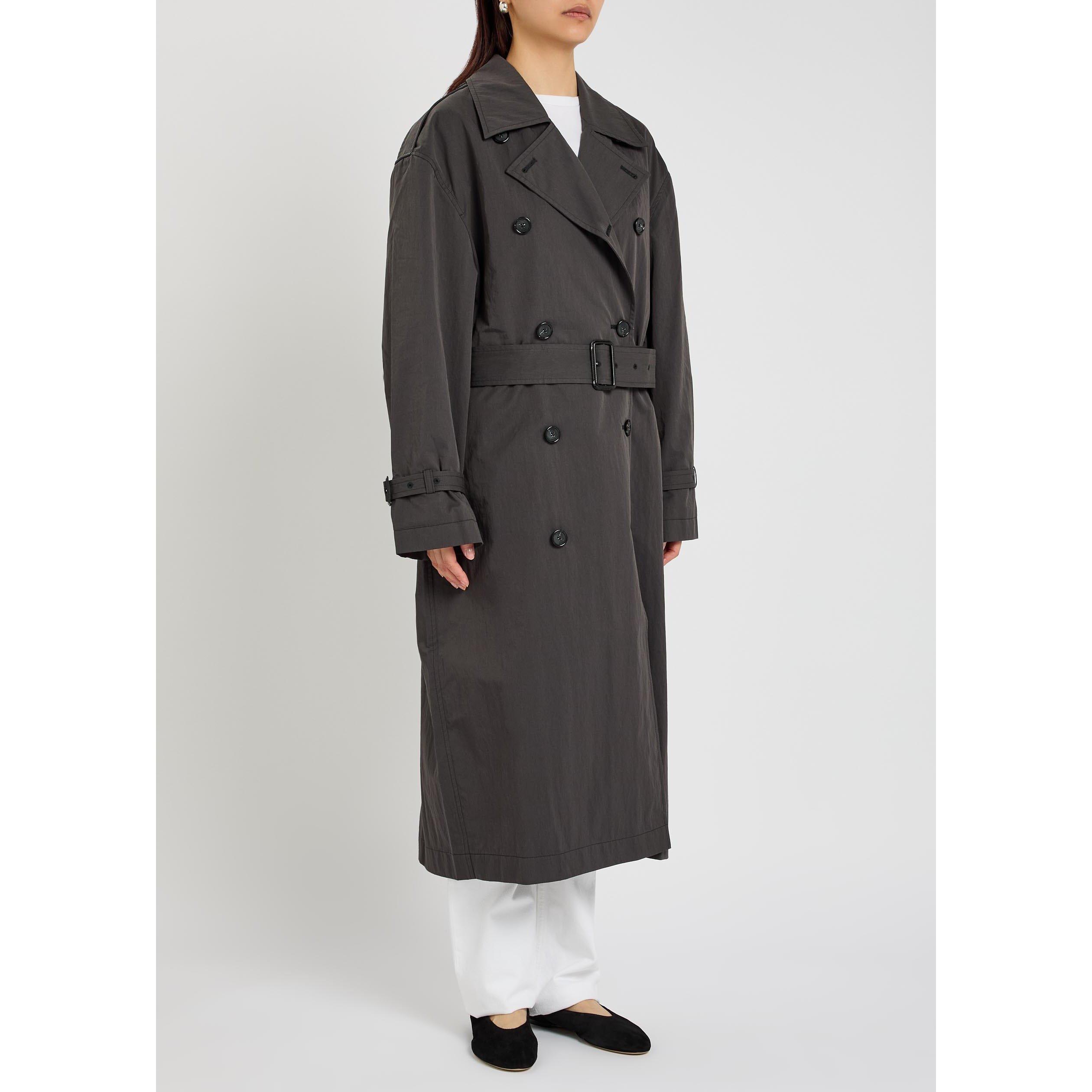 BLACK - Toteme - CRISP SUMMER TRENCH - 2