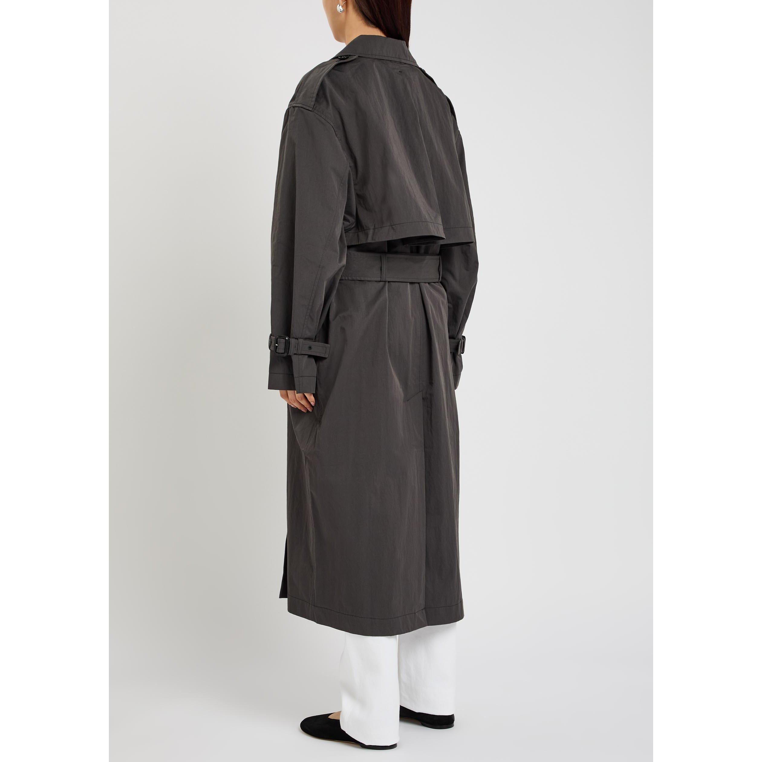 BLACK - Toteme - CRISP SUMMER TRENCH - 3