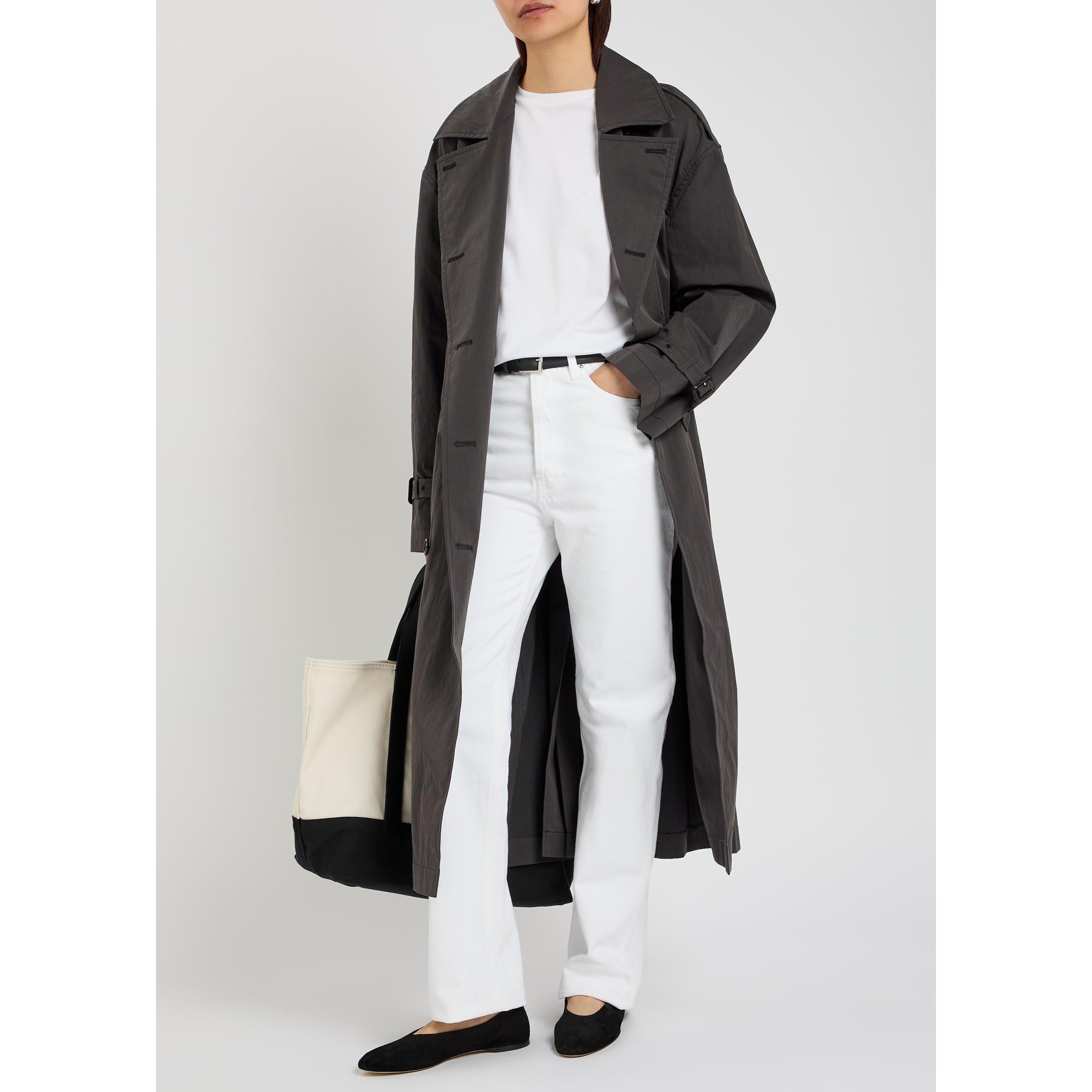 BLACK - Toteme - CRISP SUMMER TRENCH - 5