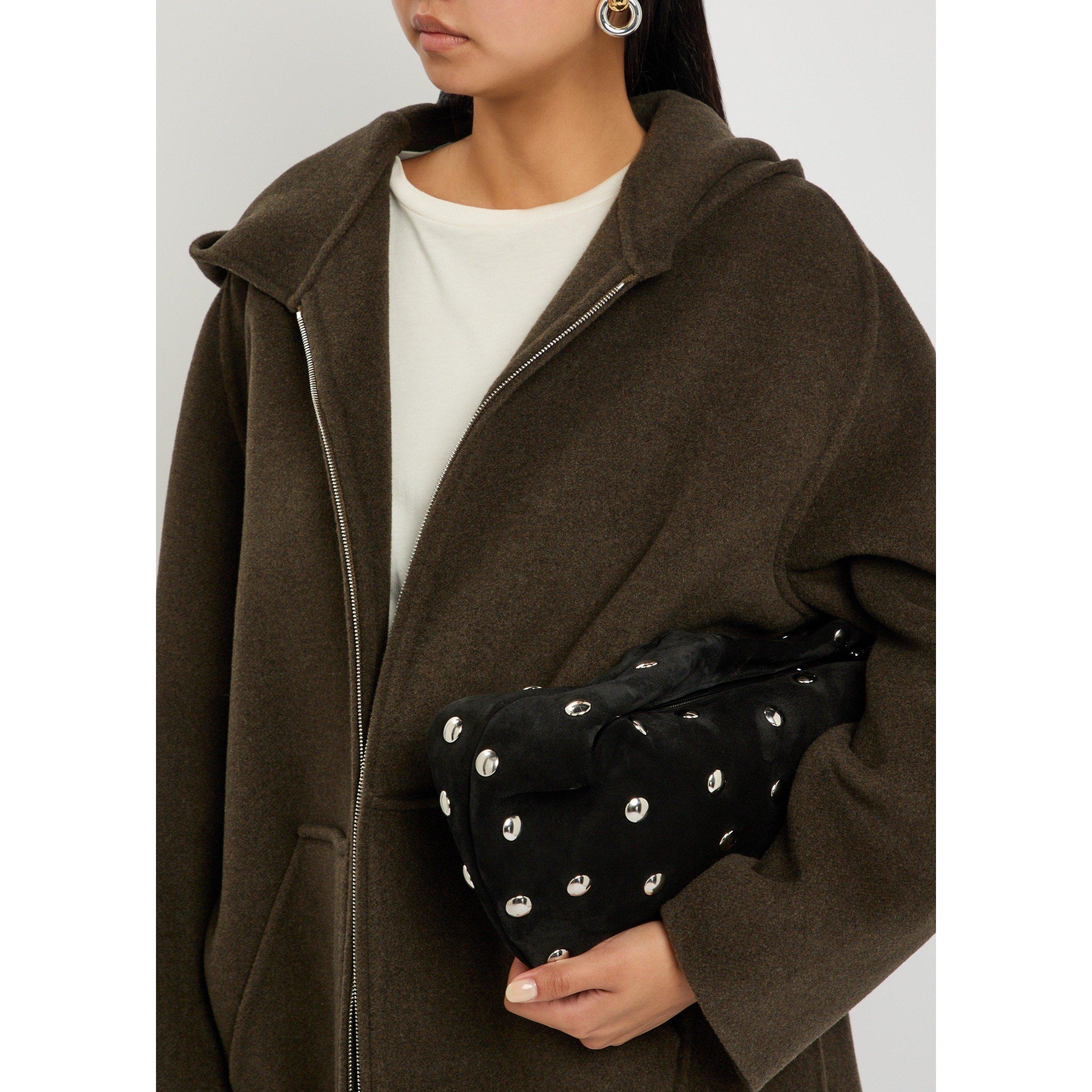 KHAKI - Khaite - Women's Dolem Wool Zip Hoodie - 4
