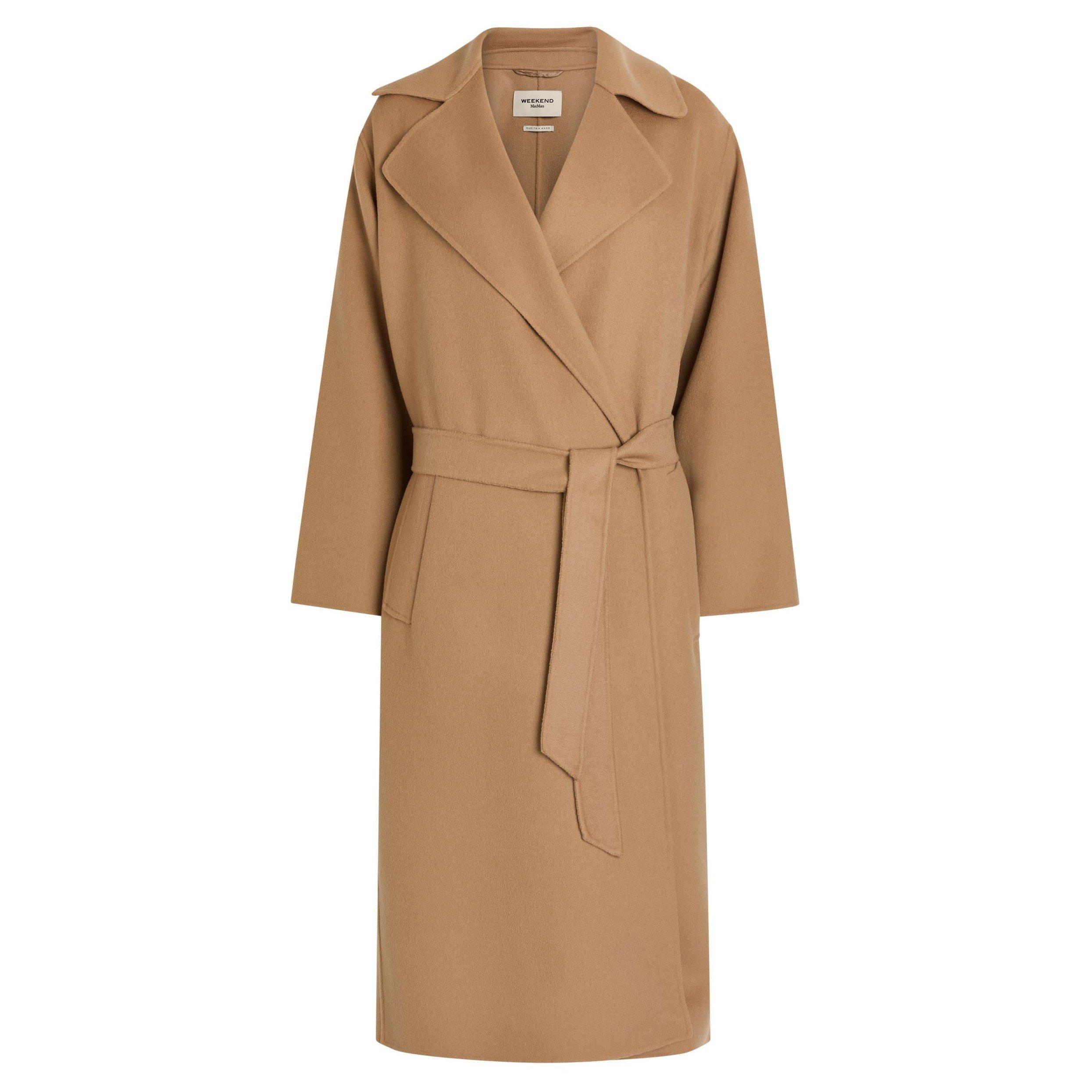 CAMEL - Weekend Max Mara - C WKDOPEROSO TIE WAIST COAT