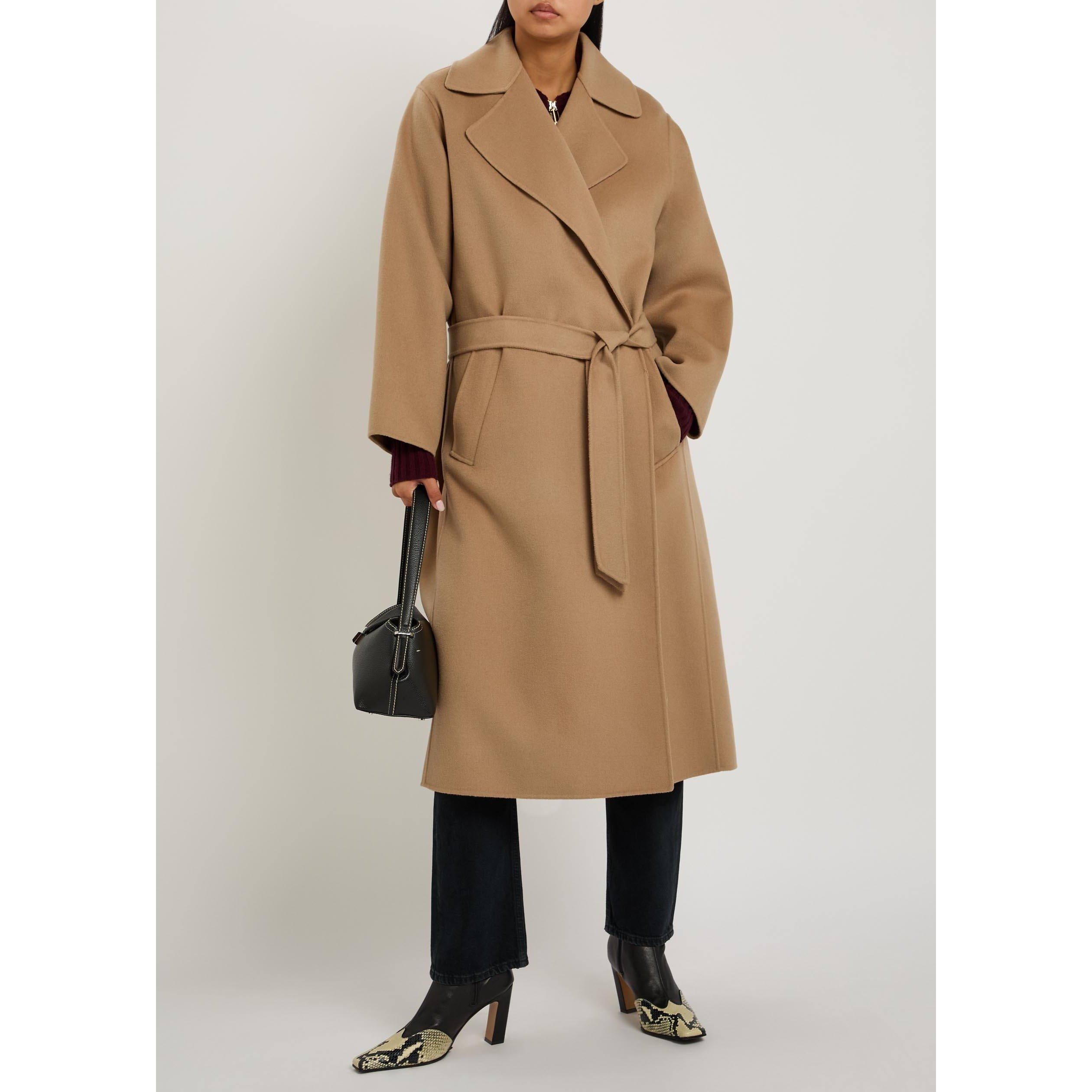 CAMEL - Weekend Max Mara - C WKDOPEROSO TIE WAIST COAT - 5