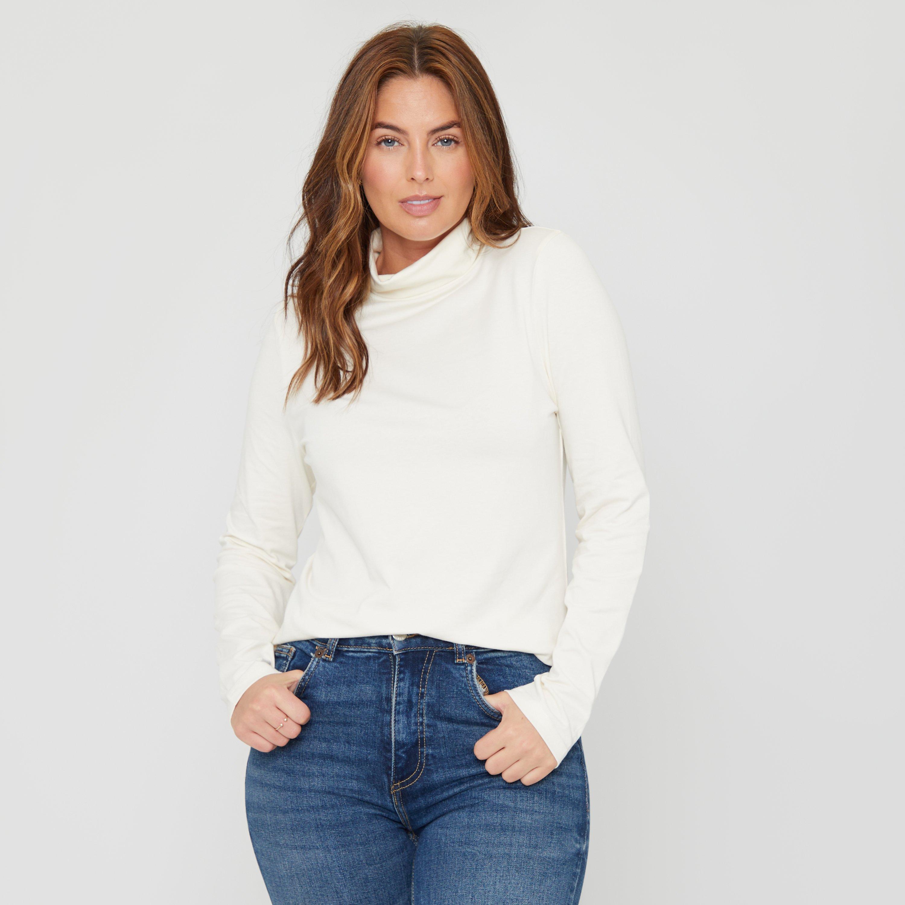 Creme - Be You - Roll Neck Regular Fit T-Shirt - 4