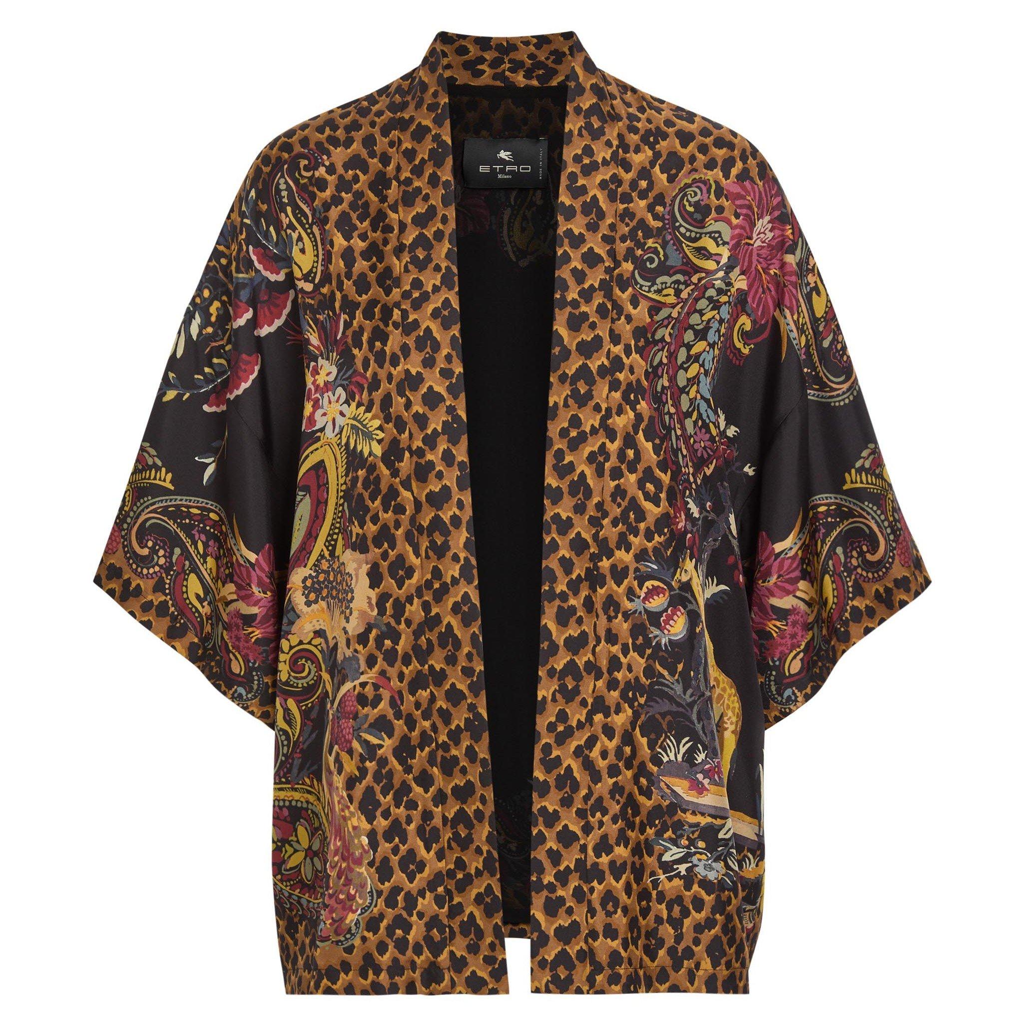 MULTICOLOURED - Etro - Women's Kesa Silk Softshell Jacket - 1