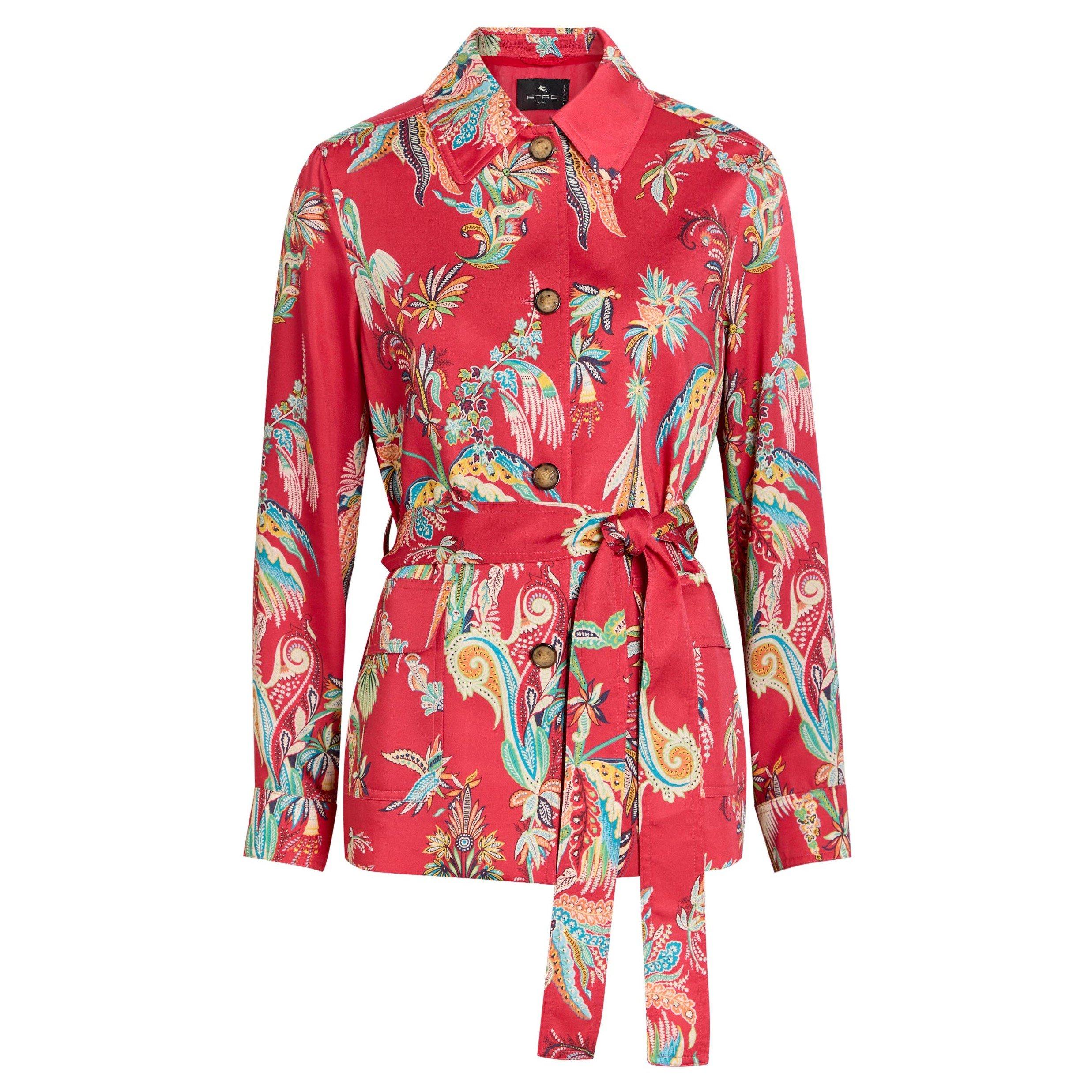 MULTICOLOURED - Etro - Women's Satin Jacket - 1