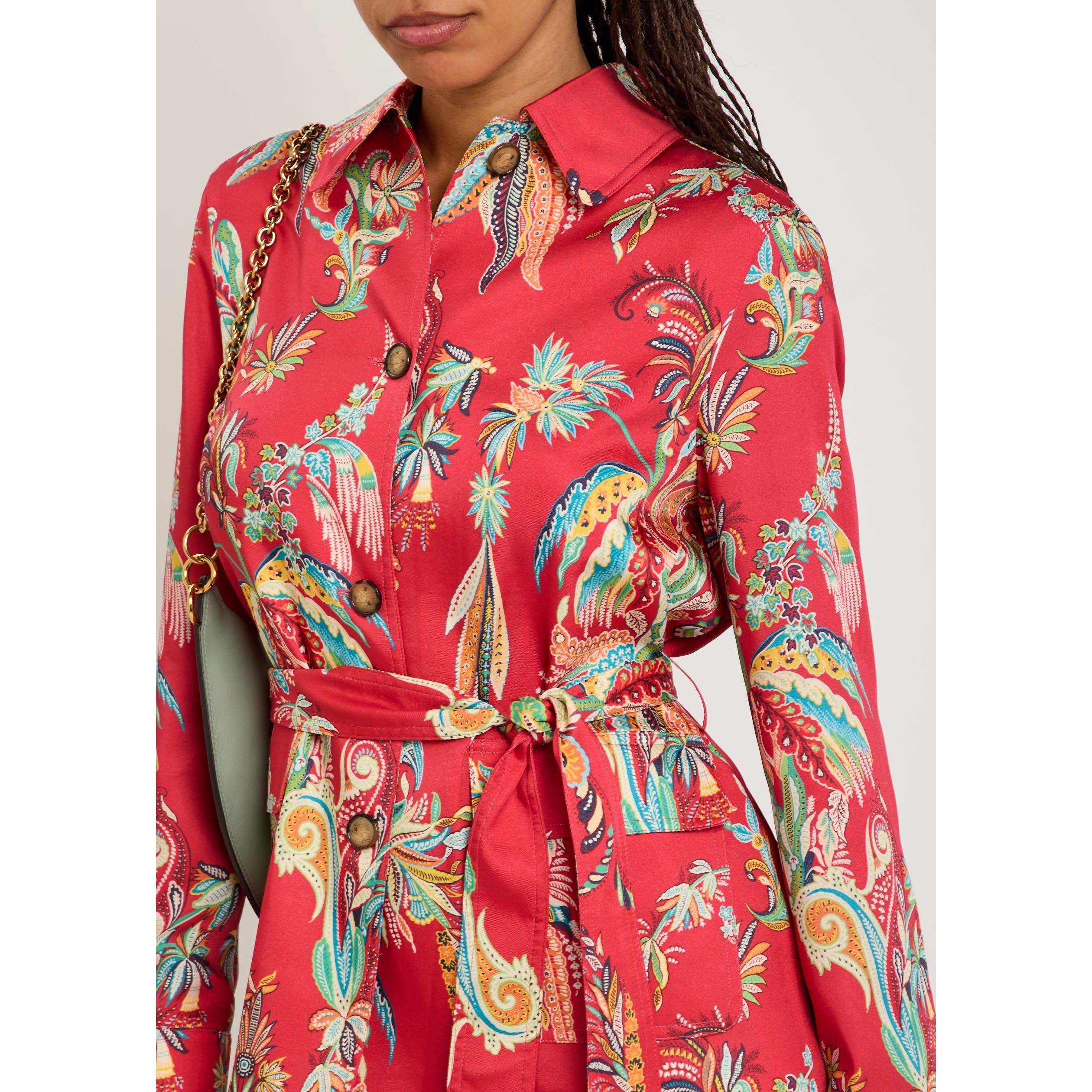 MULTICOLOURED - Etro - Women's Satin Jacket - 4