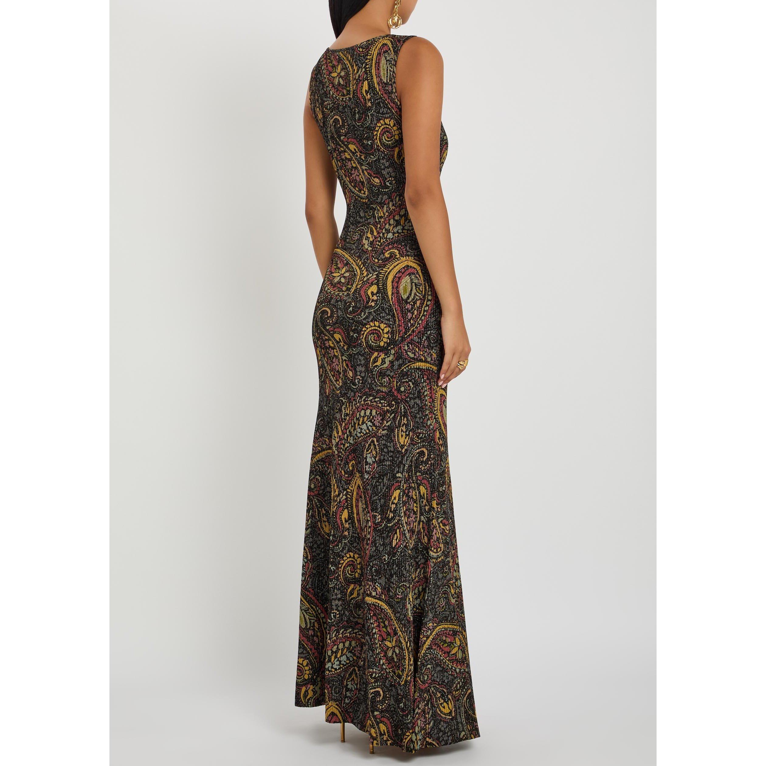 MULTICOLOURED - Etro - Women's Paisley Knitted Jumper Dress - 3