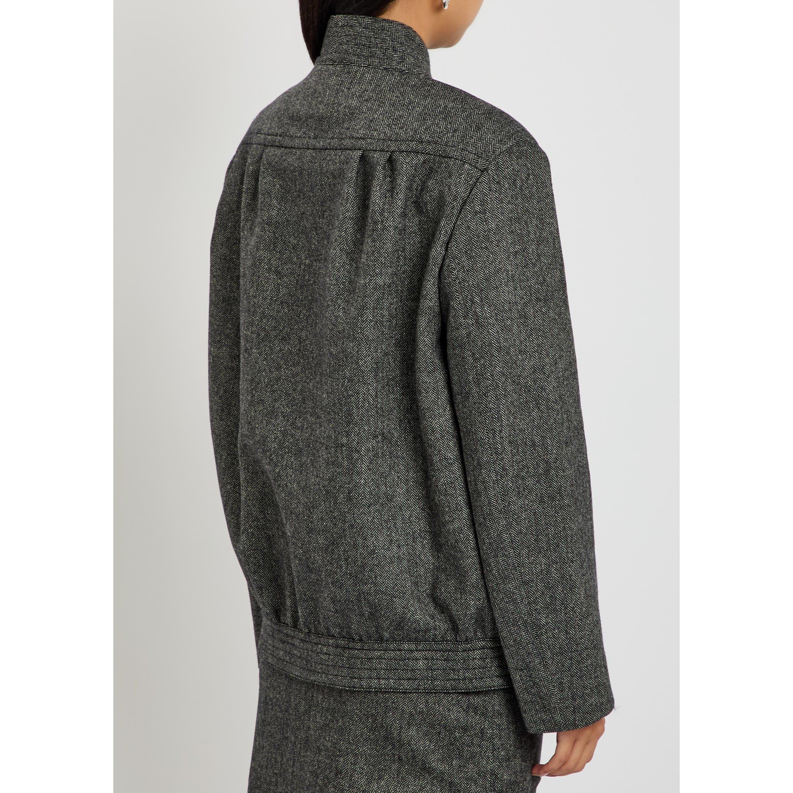 BLACK - Blaze Milano - Women's Coiba Oversized-Fit Bomber Jacket - 3