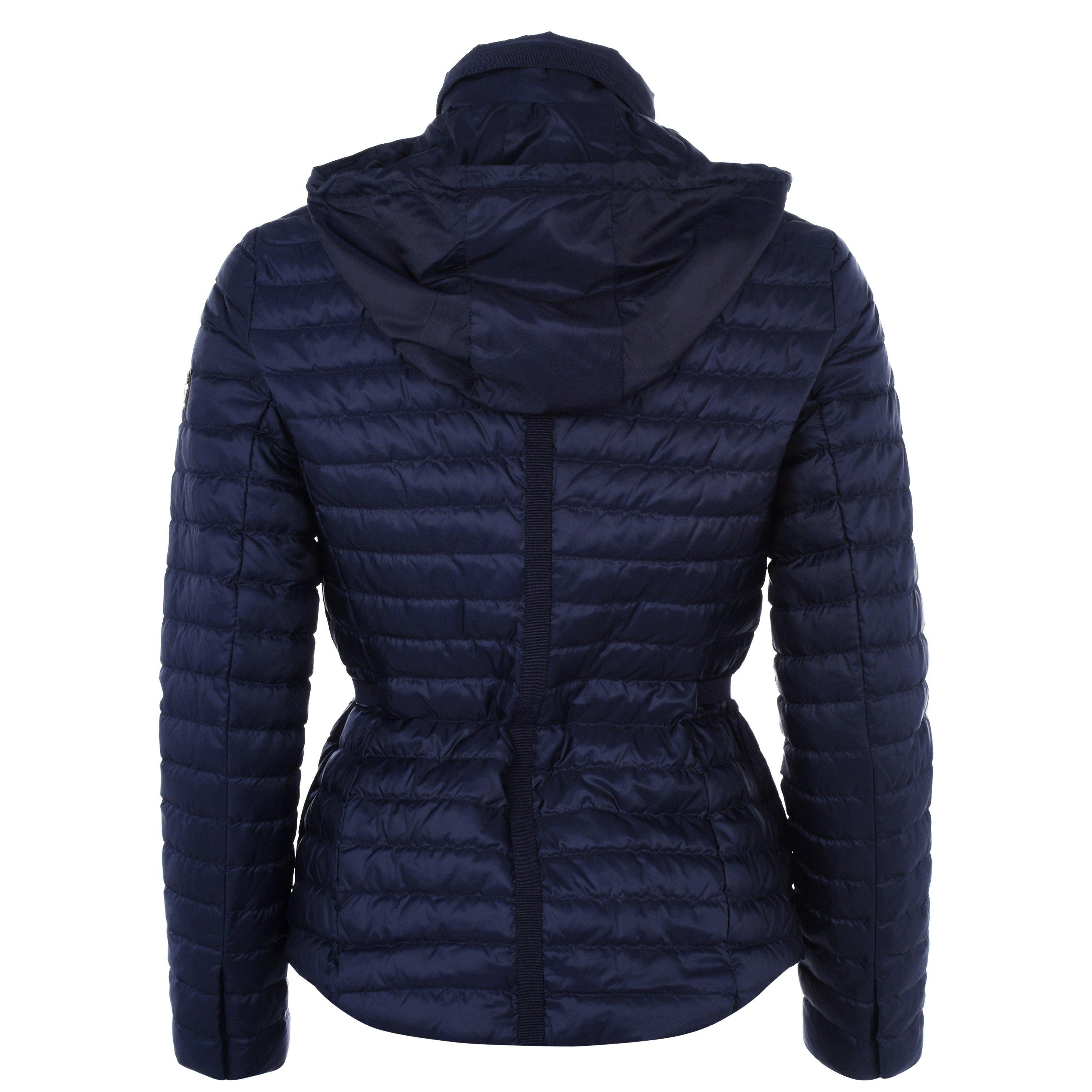 True Navy 456 - MICHAEL Michael Kors - Women's Belted Padded Water Resistant Down Short Puffer Jacket - 5